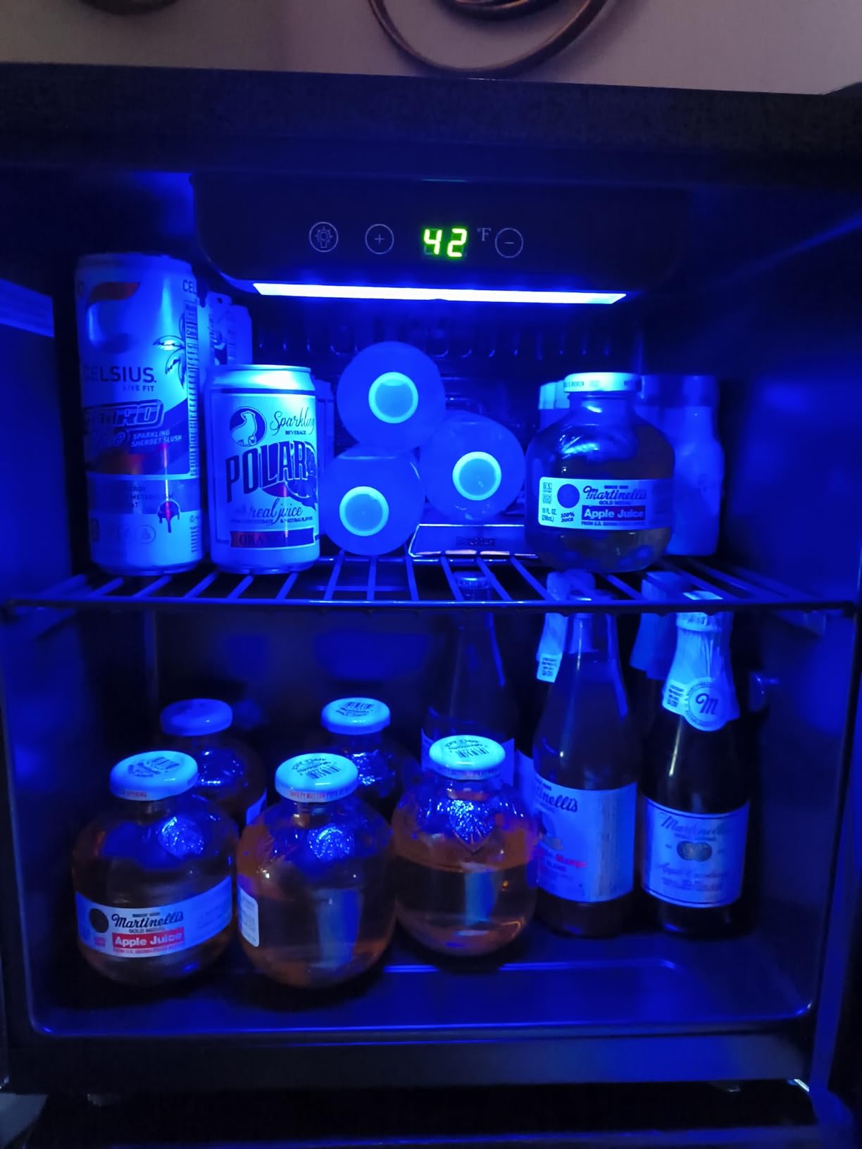 Antarctic Star 18L Beverage Refrigerator Cooler 24Can, Mini Fridge with Quiet Compressor, LED Light, Freestanding Small Fridge with Electronic Temperature Control for Home and Bar(40-61 ℉) Customer Review Antarctic Star 18L Beverage Refrigerator Cooler 24Can, Mini Fridge with Quiet Compressor, LED Light, Freestanding Small Fridge with Electronic Temperature Control for Home and Bar(40-61 ℉) - Customer Photo 1
