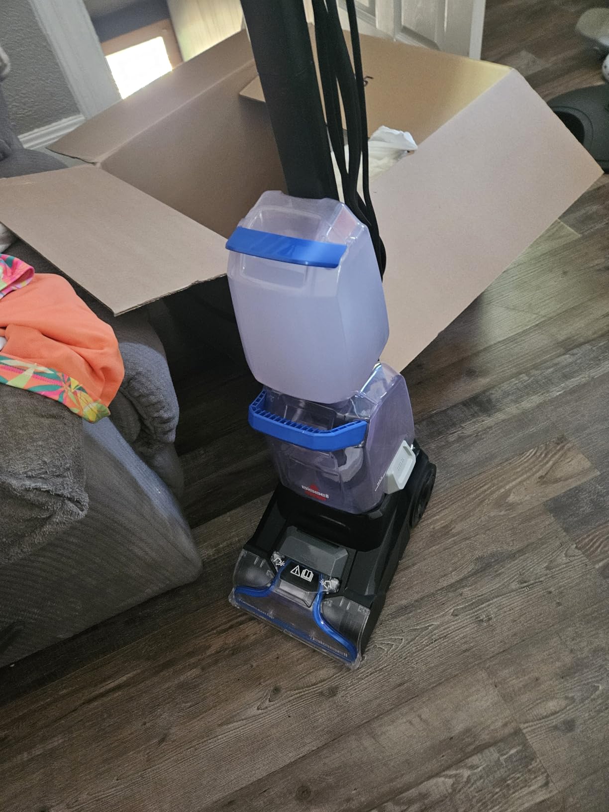 BISSELL TurboClean, Upright Carpet Cleaner, Pro Max Clean & Protect + Oxy Urine Eliminator Formula Included, 3952 - Customer Photo 2