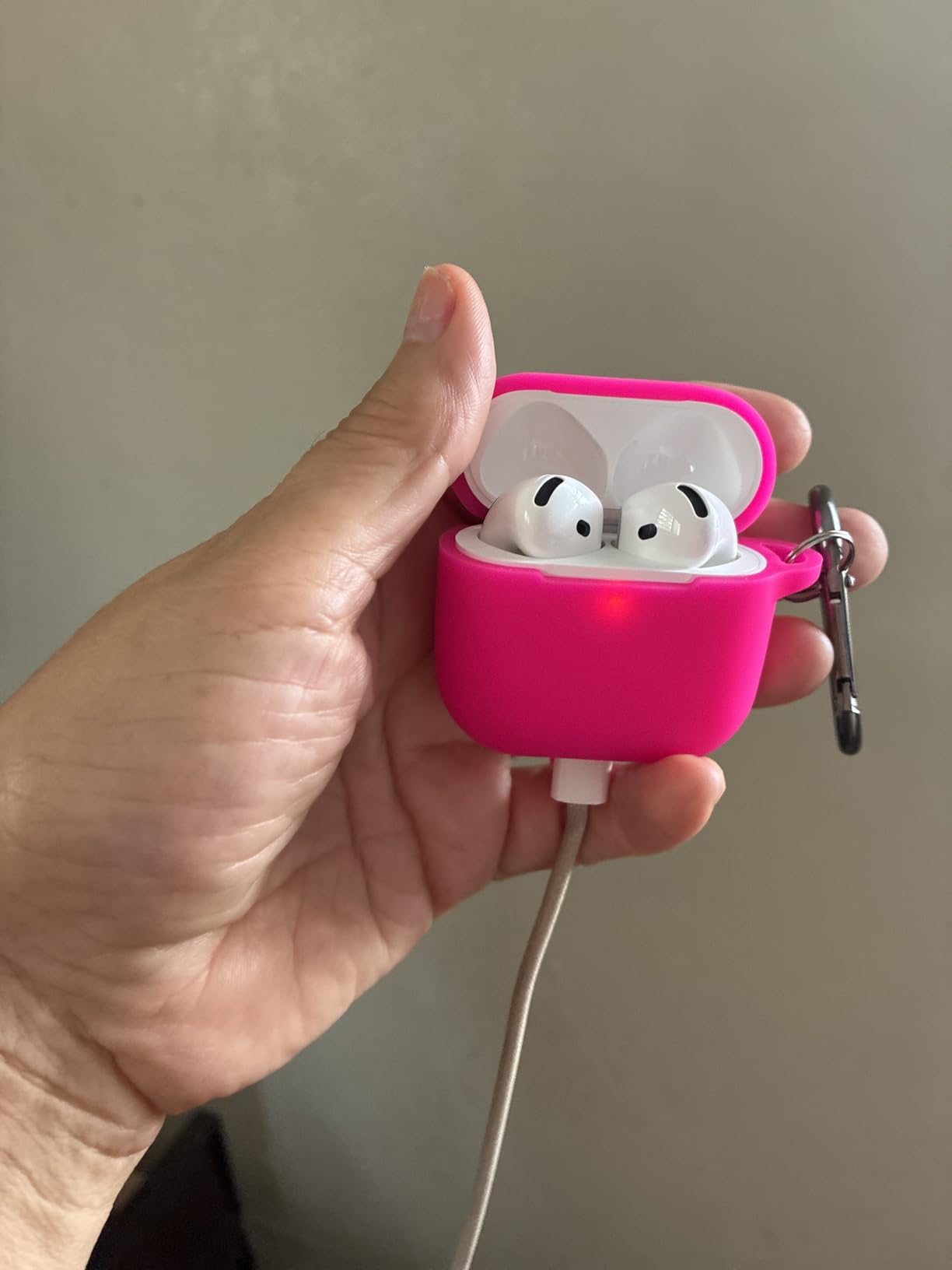 Apple AirPods 4 Wireless Earbuds, Bluetooth Headphones, with Active Noise Cancellation, Adaptive, Transparency Mode, Personalized Spatial Audio, USB-C Charging Case, Wireless Charging, H2 Chip customer photo 1