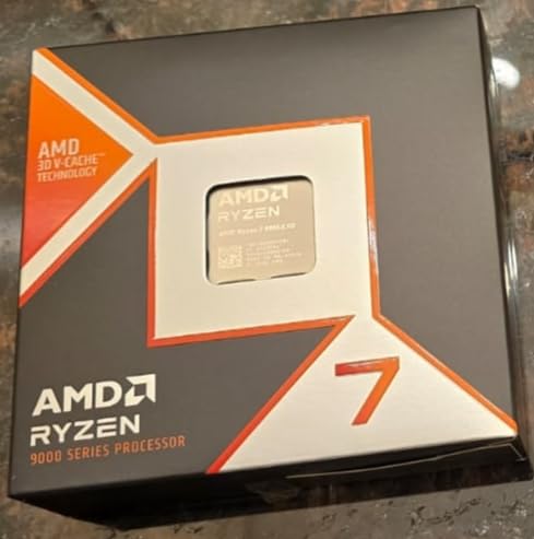 AMD RYZEN 7 9800X3D 8-Core, 16-Thread Desktop Processor - Customer Photo 2