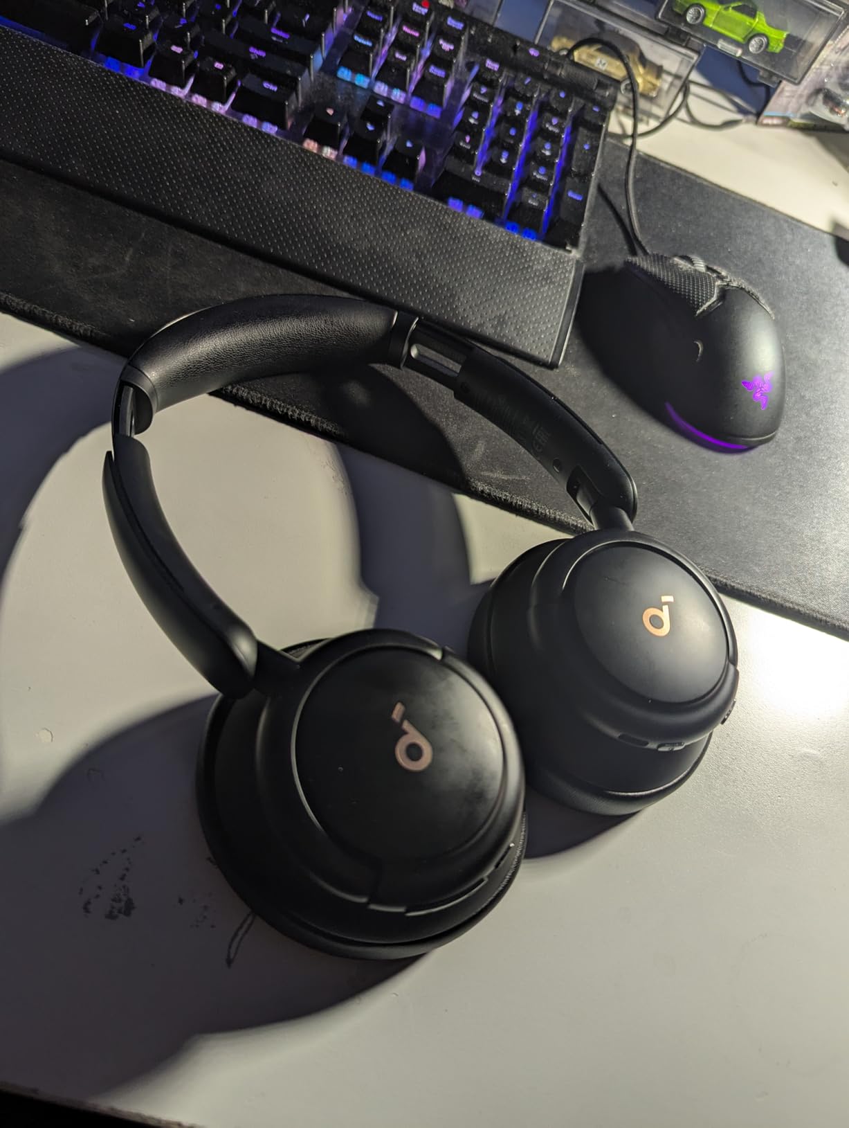 Soundcore Q30 by Anker, Hybrid Active Noise Cancelling Headphones, Multiple Modes, Hi-Res Audio, Custom EQ via App, 50H Playtime, Comfortable Fit, Bluetooth, Multipoint Connection - Customer Photo 1