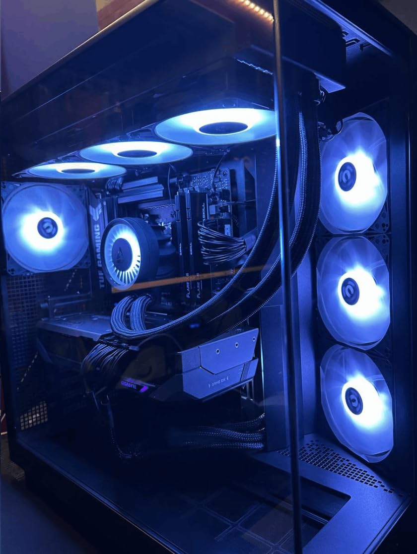 ARCTIC Liquid Freezer III Pro 360 A-RGB - AIO CPU Cooler, 3 x 120 mm Water Cooling, 38 mm Radiator, PWM Pump, VRM Fan, AMD AM5/AM4, Intel LGA1851/1700 Contact Frame - Black - Customer Photo 1