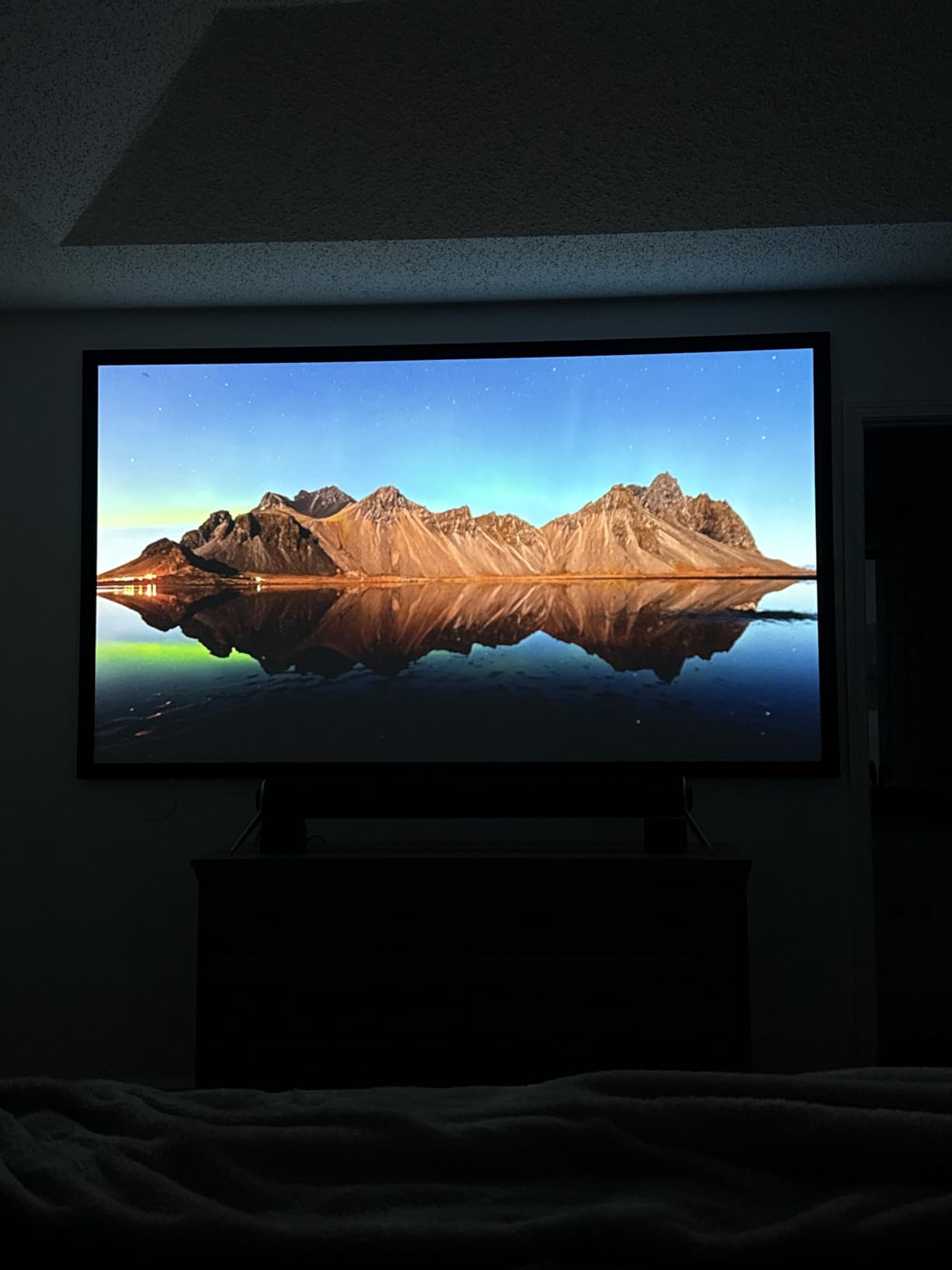 Ultra HD 4K Google TV Projector HDR10+ 1700 ANSI High-Bright Home Theater Projector, ToF Laser Auto Focus, WiFi6 Bluetooth, Shorter Throw, Dolby Audio, 30W Speaker, NFC Screencast for Outdoor Night Customer Review Ultra HD 4K Google TV Projector HDR10+ 1700 ANSI High-Bright Home Theater Projector, ToF Laser Auto Focus, WiFi6 Bluetooth, Shorter Throw, Dolby Audio, 30W Speaker, NFC Screencast for Outdoor Night - Customer Photo 2