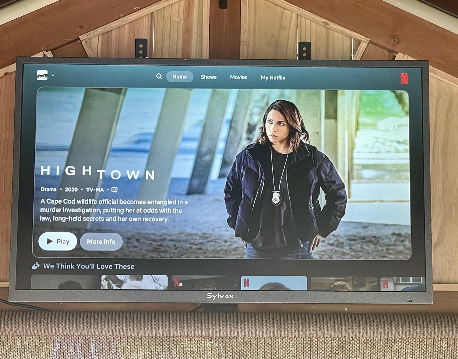 SYLVOX 55'' Outdoor TV, Premium 4K@120Hz Weatherproof TV for Smoother Sports & Gaming, IP55 Waterproof, 1000nits Brightness, Dolby Atmos, Google Smart OS with HDMI 2.1 & USB 3.0 (Gaming Series, 2025) Customer Review SYLVOX 55'' Outdoor TV, Premium 4K@120Hz Weatherproof TV for Smoother Sports & Gaming, IP55 Waterproof, 1000nits Brightness, Dolby Atmos, Google Smart OS with HDMI 2.1 & USB 3.0 (Gaming Series, 2025) - Customer Photo 1