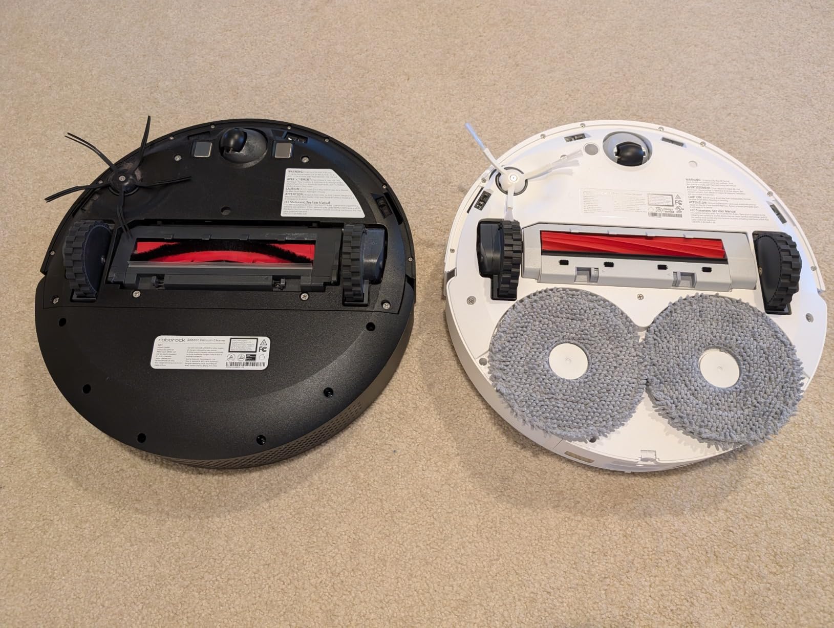 roborock Qrevo Series Robot Vacuum and Mop, 8000Pa Suction, Upgraded from Qrevo S, Anti-Tangle Brushes, Smart Obstacle Avoidance, Auto Mop Washing, All-in-One Dock, 200RPM Spinning Mops, Black(QV 35A) Customer Review roborock Qrevo Series Robot Vacuum and Mop, 8000Pa Suction, Upgraded from Qrevo S, Anti-Tangle Brushes, Smart Obstacle Avoidance, Auto Mop Washing, All-in-One Dock, 200RPM Spinning Mops, Black(QV 35A) - Customer Photo 1