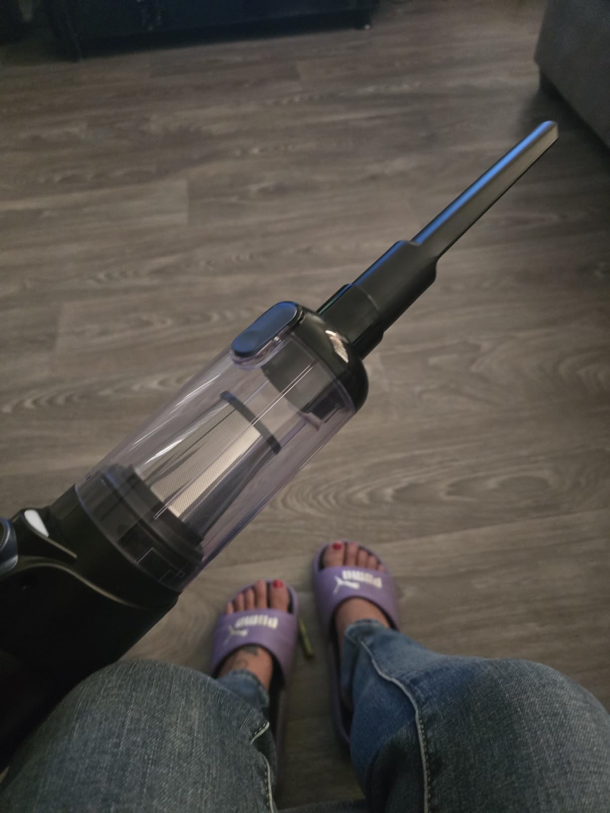 Car Vacuum Portable Cordless, 18000Pa 2 in 1 Vacuum Cleaner&Air Duster, 130W Brushless Motor Handheld Vacuum Cordless with 7800mAh Battery, LED Light, Multi-Nozzles for Car, Home, Office, Pet Customer Review Car Vacuum Portable Cordless, 18000Pa 2 in 1 Vacuum Cleaner&Air Duster, 130W Brushless Motor Handheld Vacuum Cordless with 7800mAh Battery, LED Light, Multi-Nozzles for Car, Home, Office, Pet - Customer Photo 2