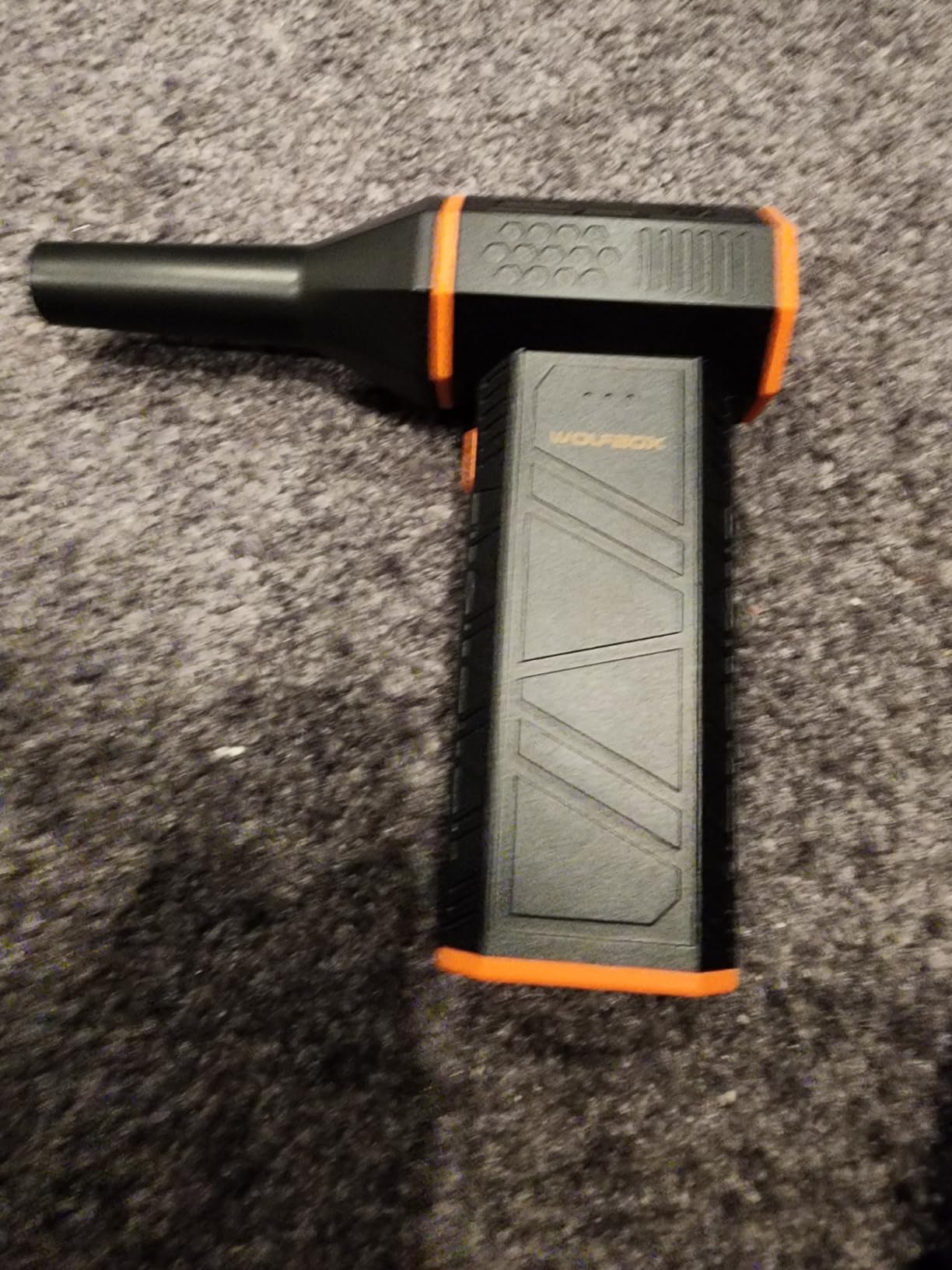WOLFBOX MF50 Compressed Air Duster-110000RPM Super Power Electric Air Duster, 3-Gear Adjustable Mini Blower with Fast Charging, Dust Blower for Computer, Keyboard, House, Outdoor and Car - Customer Photo 2