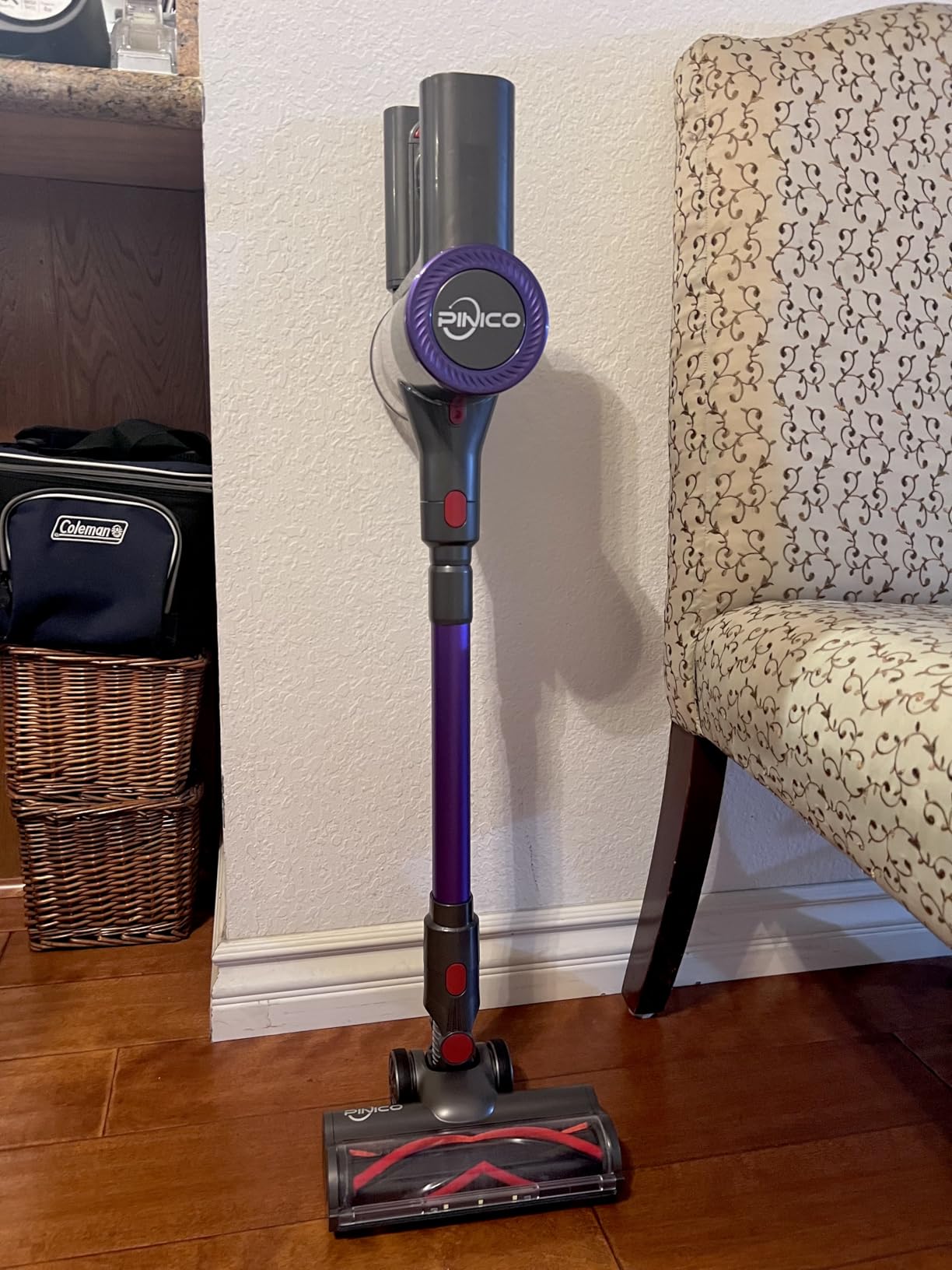 Cordless Vacuum Cleaner, 25kPA Vacuum Cleaners for Home, Stick Vac with Anti-Tangle Brush, 40 Mins Runtime, Lightweight, Versatile for Carpet, Hard Floor, Pet Hair (Purple) Customer Review Cordless Vacuum Cleaner, 25kPA Vacuum Cleaners for Home, Stick Vac with Anti-Tangle Brush, 40 Mins Runtime, Lightweight, Versatile for Carpet, Hard Floor, Pet Hair (Purple) - Customer Photo 1