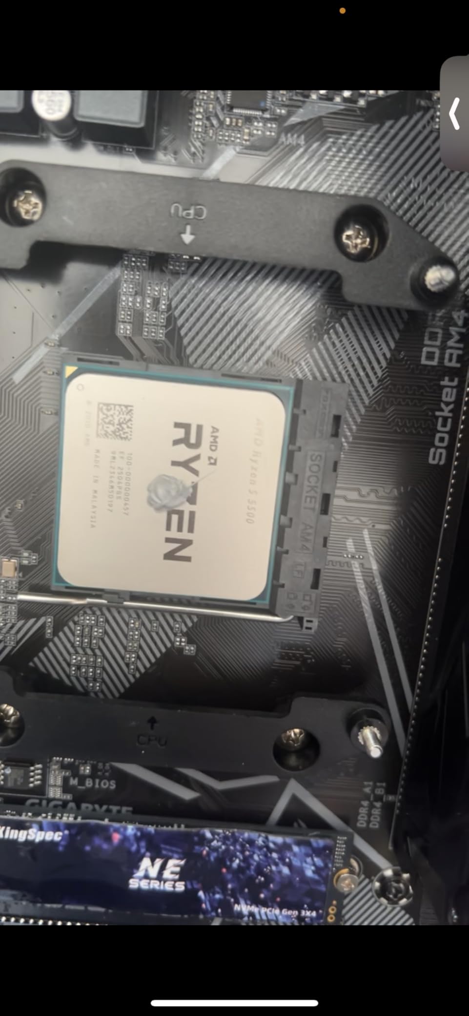 Intel® Core™ Ultra 9 Desktop Processor 285 24 cores (8 P-cores + 16 E-cores) up to 5.6 GHz - Customer Photo 2