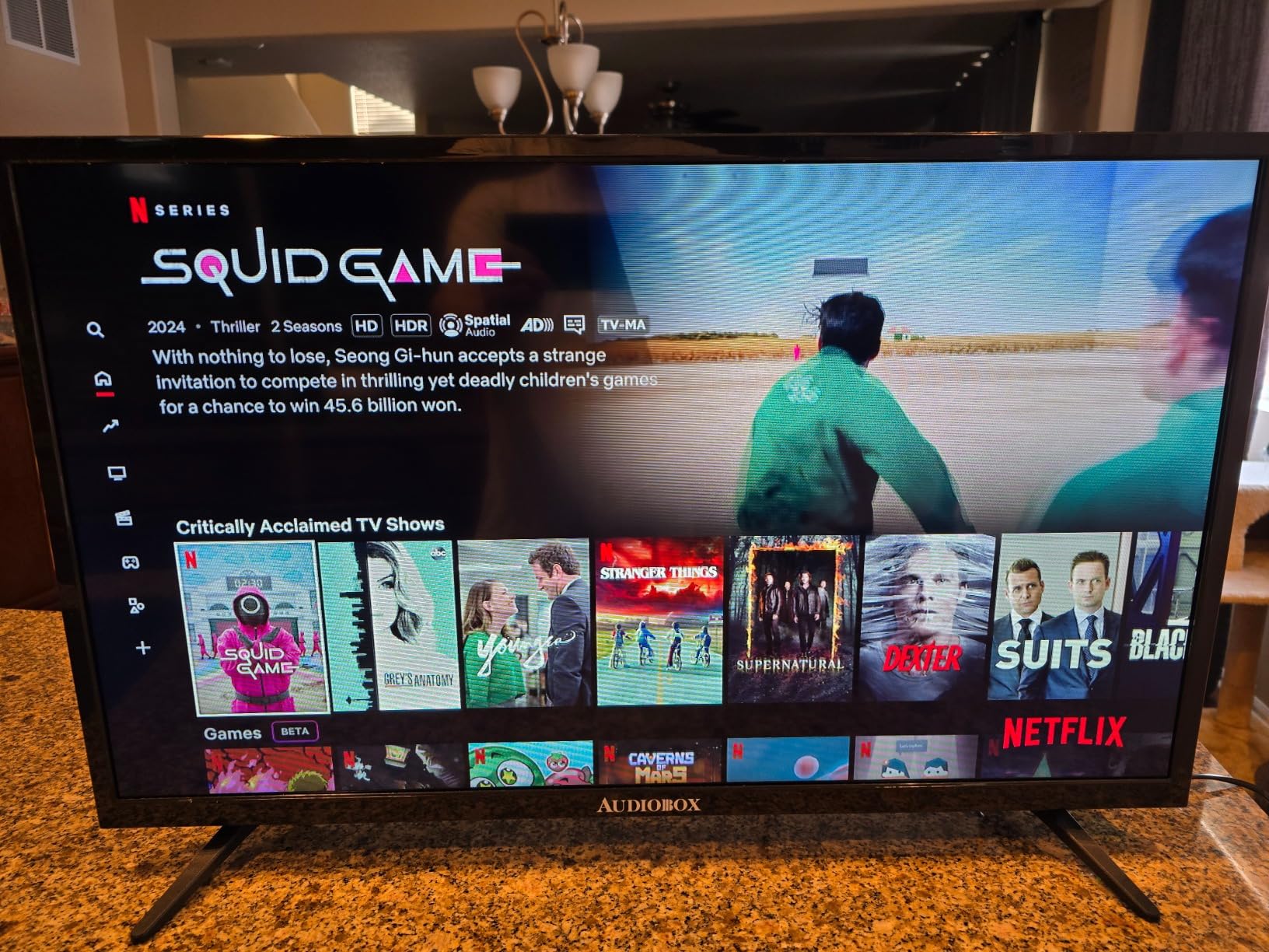 Audiobox 32-Inch Smart TV LED HDTV for RV, Camping 12 Volt | Magic Remote, webOS Hub, Bluetooth, Dual-Band WiFi, & 12V AC/DC Compatibility - Customer Photo 1