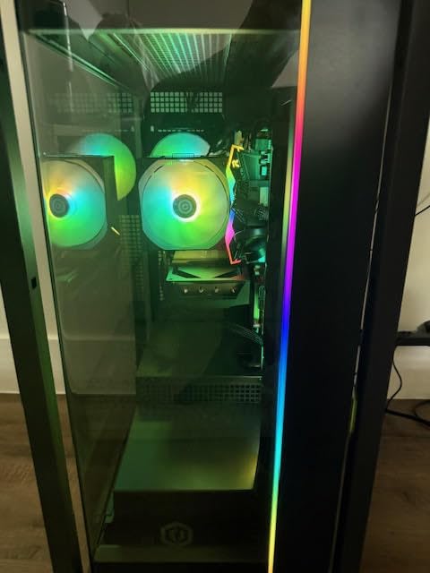 CyberPowerPC Gamer Master Gaming PC, AMD Ryzen 7 8700F 4.1GHz, GeForce RTX 5060 Ti 8GB, 16GB DDR5, 1TB PCIe 4.0 SSD, WiFi Ready & Windows 11 Home (GMA2900A2) Customer Review CyberPowerPC Gamer Master Gaming PC, AMD Ryzen 7 8700F 4.1GHz, GeForce RTX 5060 Ti 8GB, 16GB DDR5, 1TB PCIe 4.0 SSD, WiFi Ready & Windows 11 Home (GMA2900A2) - Customer Photo 2