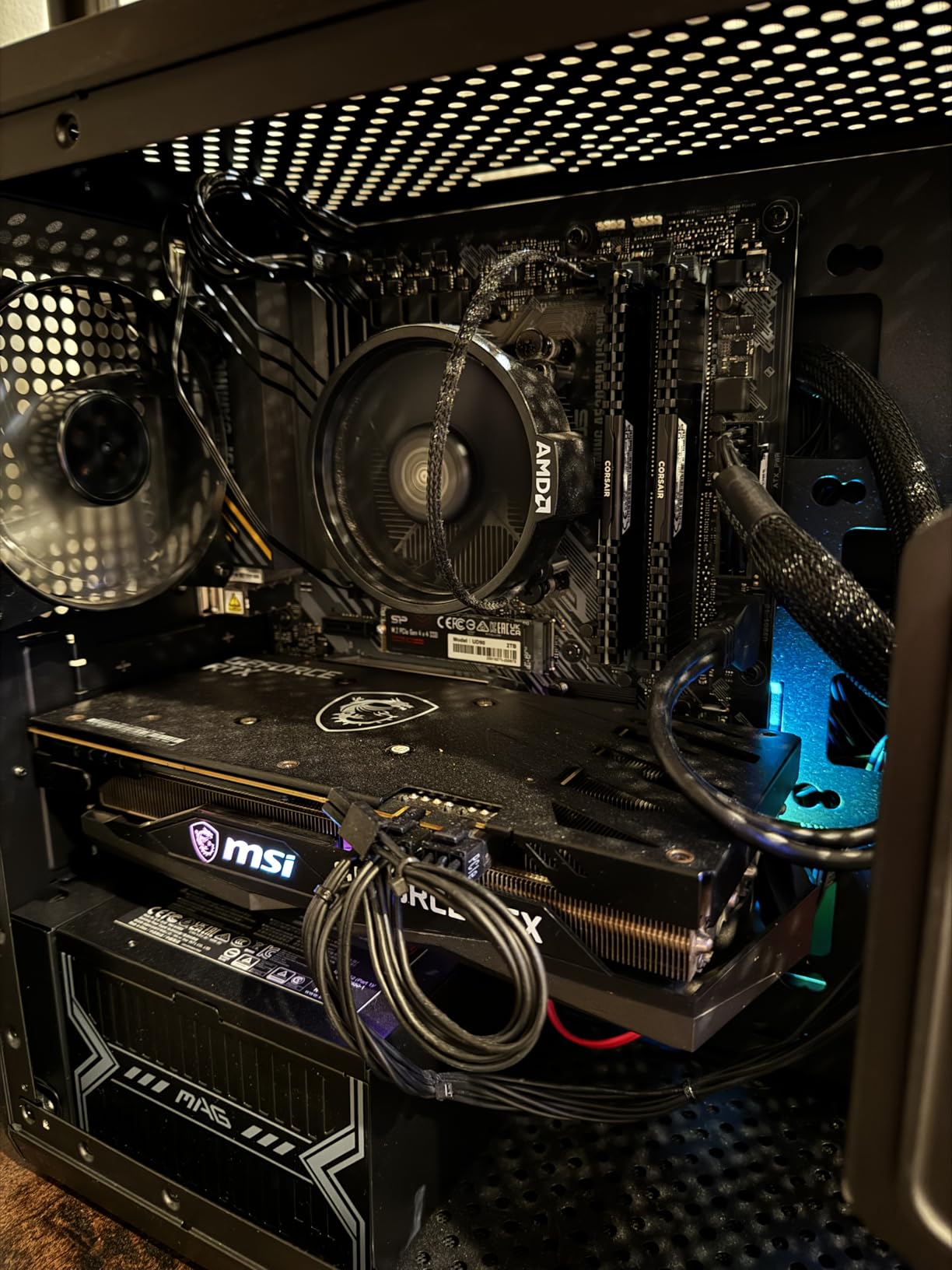 Micro Center AMD Ryzen 5 5500 Desktop Processor with ASUS TUF Gaming A520M-PLUS (WiFi) AM4 microATX Motherboard Customer Review Micro Center AMD Ryzen 5 5500 Desktop Processor with ASUS TUF Gaming A520M-PLUS (WiFi) AM4 microATX Motherboard - Customer Photo 1