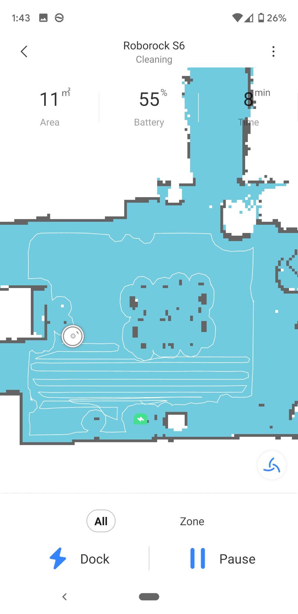 roborock Q10 S5+ Robot Vacuum and Mop, 10,000Pa Suction, Upgraded from Q8 max+, 70 Days Self-Emptying, Obstacle Avoidance, Sonic Mopping, Dual Anti-Tangle Design, Auto Mop Lifting, Ideal for Pet Hair Customer Review roborock Q10 S5+ Robot Vacuum and Mop, 10,000Pa Suction, Upgraded from Q8 max+, 70 Days Self-Emptying, Obstacle Avoidance, Sonic Mopping, Dual Anti-Tangle Design, Auto Mop Lifting, Ideal for Pet Hair - Customer Photo 2