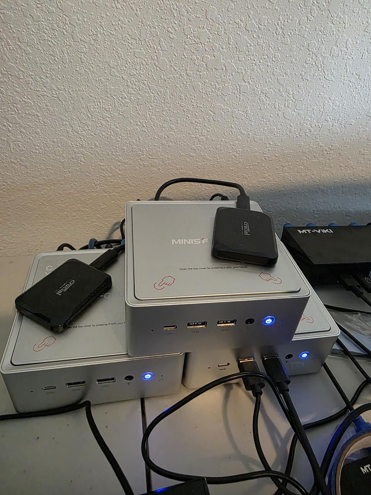 MINISFORUM NAB9 Plus Mini PC with Intel Core i9 12900HK(14C/20T, up to 5.0GHz),Mini Computer Intel lris Xe Graphics 1TB PCIe4.0 SSD 32GB DDR4,OCuLink,Triple Display with HDMI+DP+USB4, 5xUSB Port,2.5G - Customer Photo 1