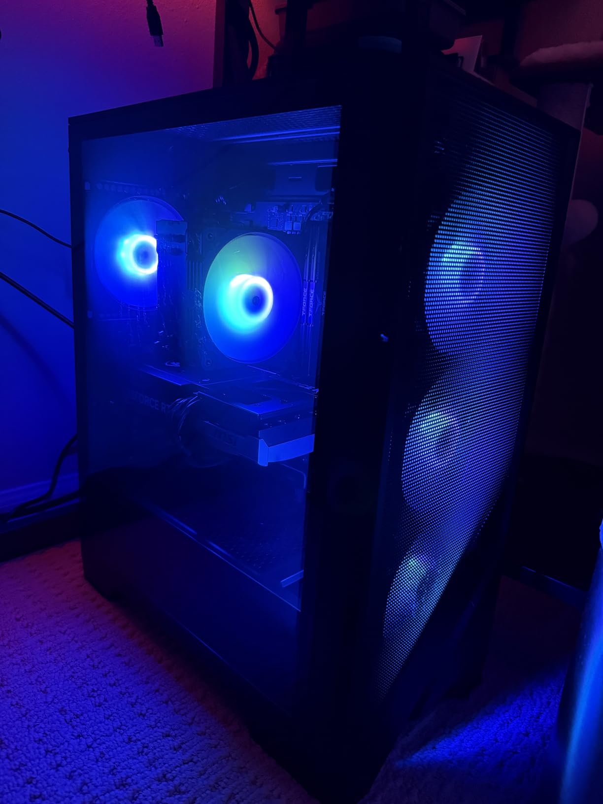 MSI Codex Z2 Gaming Desktop: AMD R7-8700F, GeForce RTX 5070, 32GB DDR5, 2TB m.2 NVMe SSD, USB Type-C, VR-Ready, Windows 11 Home: A8NVP-436US customer photo 1
