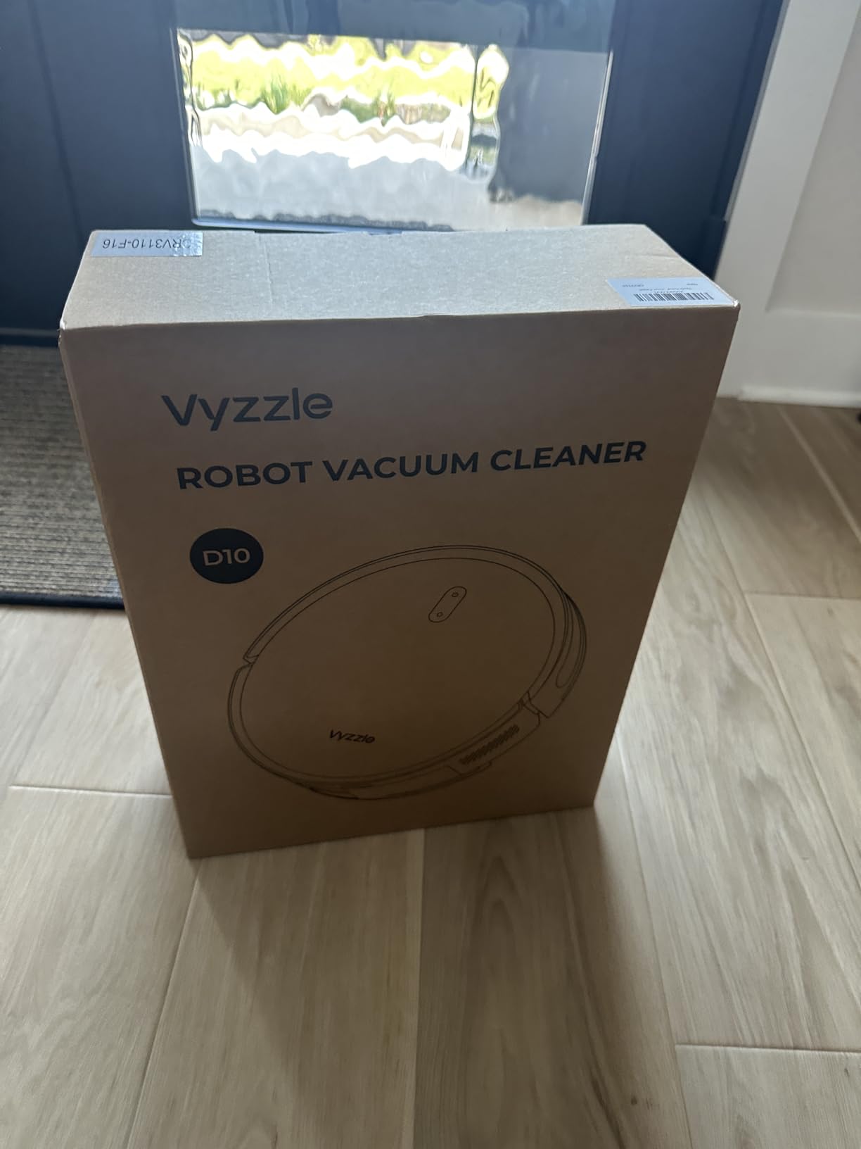 Vyzzle Robot Vacuum and Mop Combo, 5000Pa Robotic Vacuum Cleaner, Smart Navigation, 150mins Max, Ultra Slim Robot Vacuum Self-Charging, Wi-Fi/App/Alexa Control, Ideal for Pet Hair, Hard Floor, Carpet Customer Review Vyzzle Robot Vacuum and Mop Combo, 5000Pa Robotic Vacuum Cleaner, Smart Navigation, 150mins Max, Ultra Slim Robot Vacuum Self-Charging, Wi-Fi/App/Alexa Control, Ideal for Pet Hair, Hard Floor, Carpet - Customer Photo 1