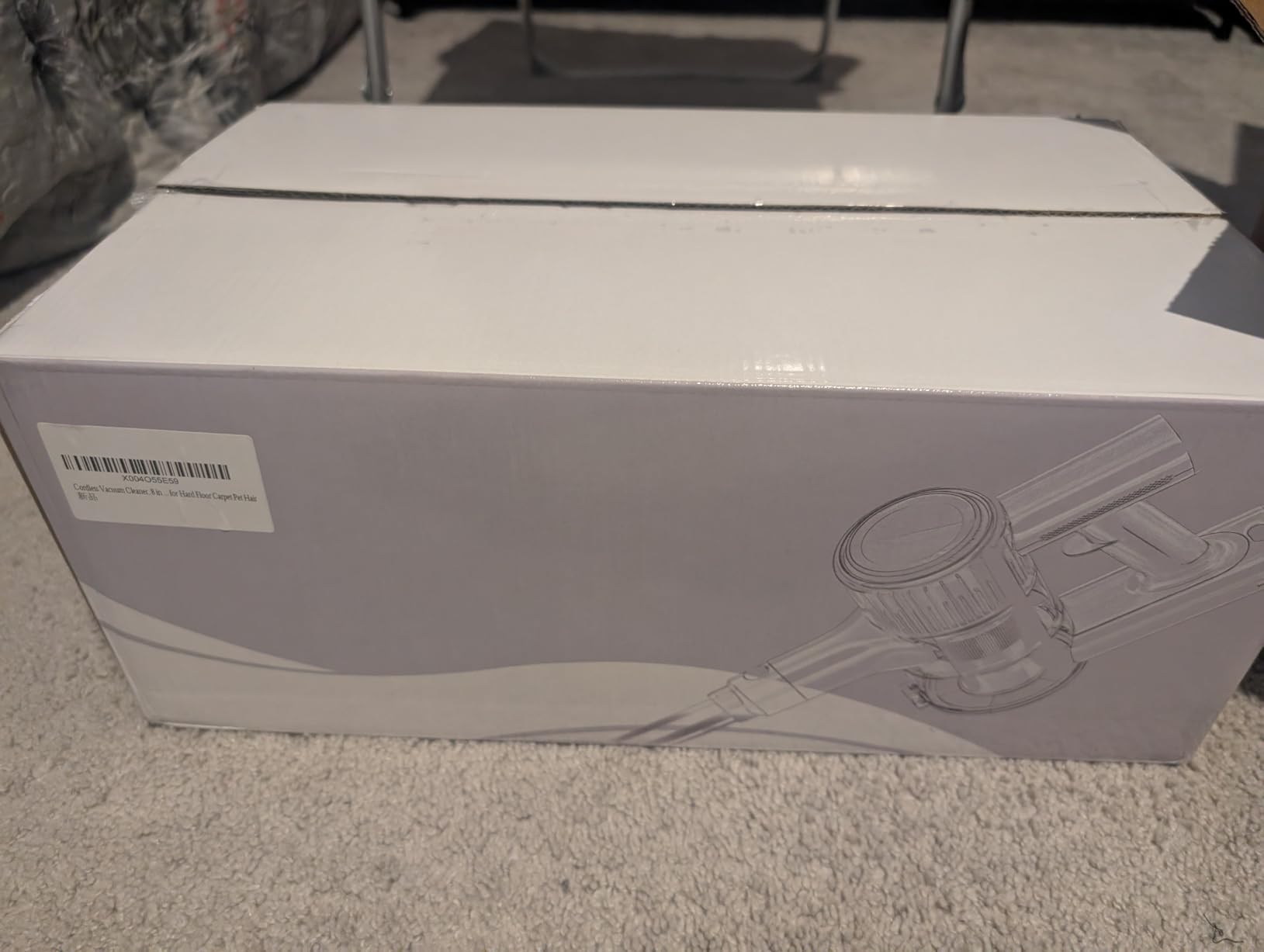 Cordless Vacuum Cleaner, 8 in 1 Powerful Suction Lightweight Vacuum Cleaner for Home, LED Display, 3 Suction Modes, 45Mins Detachable Battery Vacuum for Hard Floor Carpet Pet Hair - Customer Photo 1