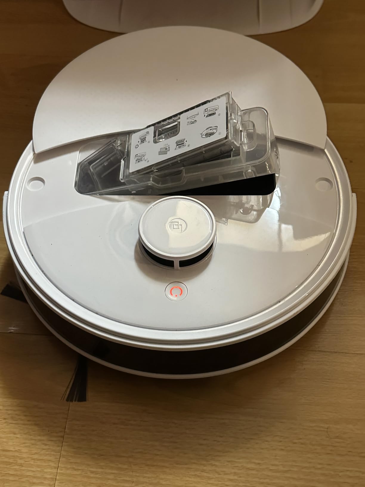 Lefant Robot Vacuum and Mop, 12000Pa Suction, Self Emptying, Auto Mop Washing and Drying for Hands-Free, Anti-Tangle Brushes, Dual Spinning Mop for Pet Hair Dust, Wi-Fi/App/Alexa/iWatch Control, M3 - Customer Photo 1
