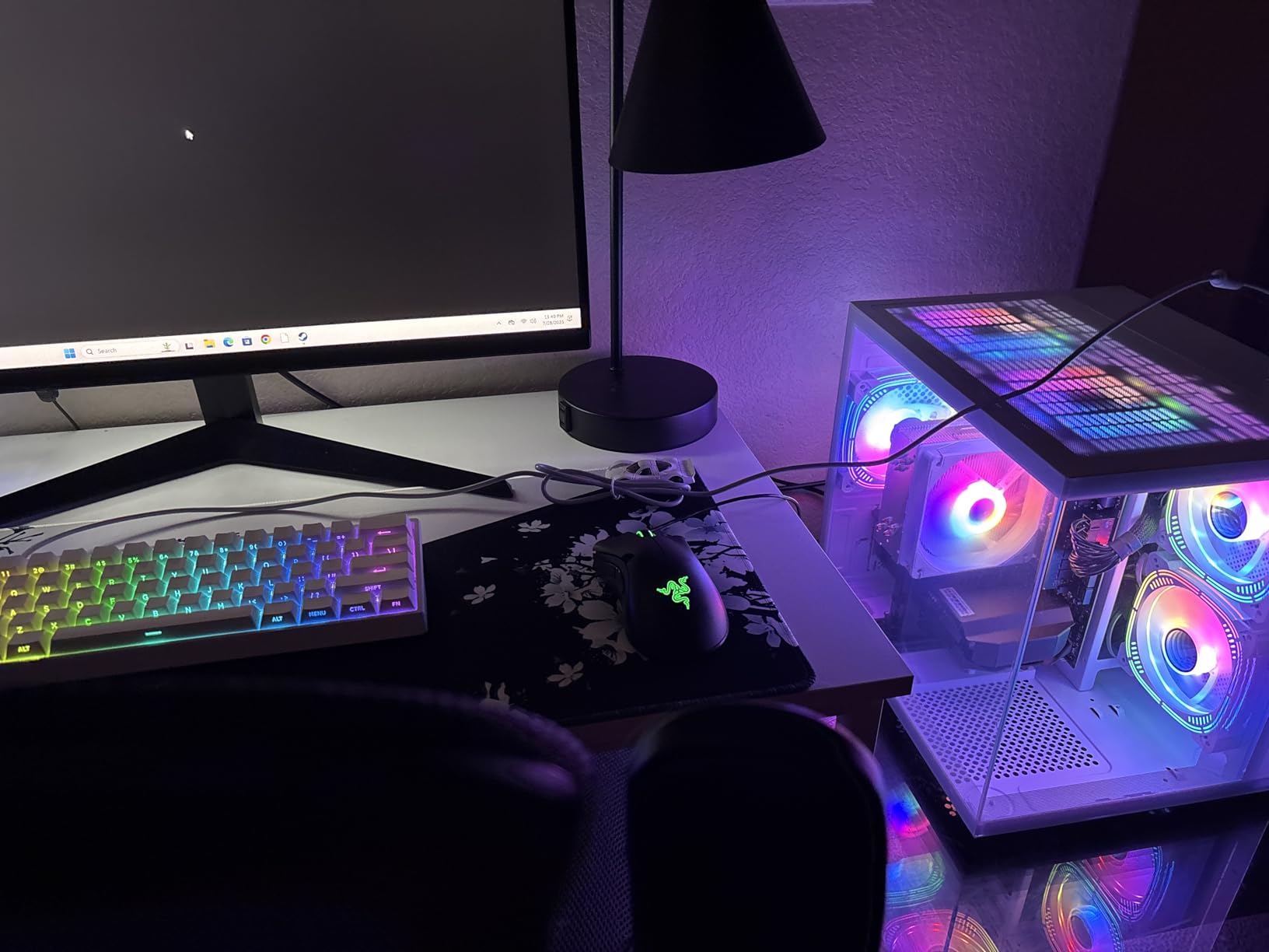 PreBuilt Gaming PC AMD Ryzen7 8700F(8Core 16Threads Up to 5.0G) 32G DDR5 RAM Nvme 1TB SSD RTX 4060 8G WiFi 6 Desktop Computers White Customer Review PreBuilt Gaming PC AMD Ryzen7 8700F(8Core 16Threads Up to 5.0G) 32G DDR5 RAM Nvme 1TB SSD RTX 4060 8G WiFi 6 Desktop Computers White - Customer Photo 1