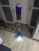 Cordless Vacuum Cleaner, 580W 48KPA 70 Mins Vacuum Cleaners for Home, Self-Standing Stick Vacuum with Wall Mount Charge, Touch Screen, Ultra High-Power Brush for Pet Hair/Plush Carpet/All Floor - Customer Photo 1