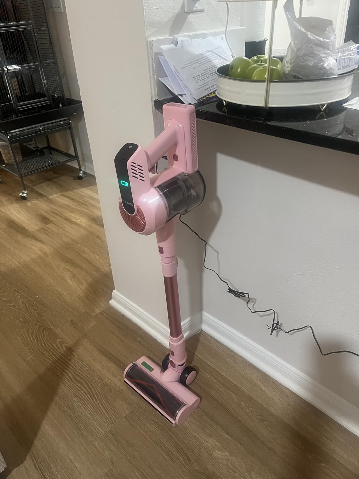 Cordless Vacuum Cleaner, 40Kpa 45Mins Vacuum Cleaners for Home, 8-in-1 Lightweight Stick Vacuum with Powerful Suction, Anti-tangle Wireless Vacuum for Carpet, Tile, Pet Hair, Hardwood Floors, Black - Customer Photo 2