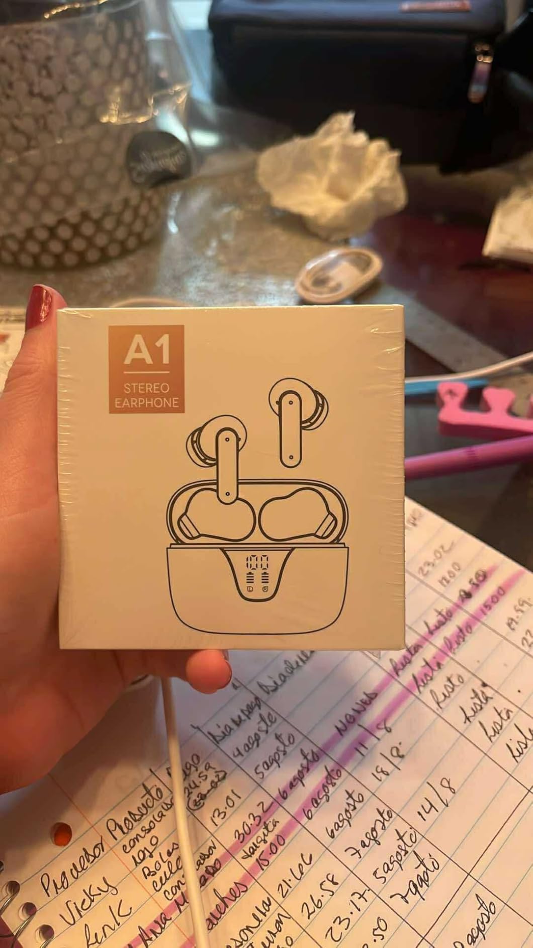 A10 Pro Wireless Earbuds Customer Review A10 Pro Wireless Earbuds - Customer Photo 2