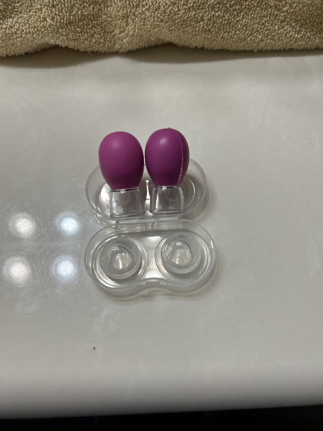 Nipple Everter for Breastfeeding Support, Nipple Corrector, Aids in Latch by Drawing Out Flat or Inverted Nipples for Nursing Moms (4 PCS) - Customer Photo 1