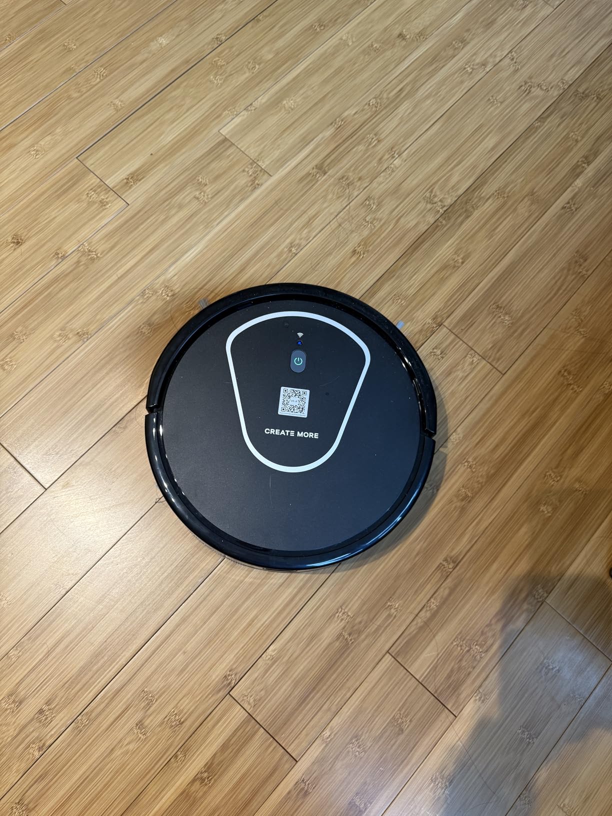 Robot Vacuum and Mop Combo,2 in 1 Robotic Vacuum Cleaner with Mopping,4000Pa Strong Suction,Auto Recharge,WiFi/Alexa/App/Remote, Ideal for Hard Floor,Pet Hair,Auto Carpets Boost Customer Review Robot Vacuum and Mop Combo,2 in 1 Robotic Vacuum Cleaner with Mopping,4000Pa Strong Suction,Auto Recharge,WiFi/Alexa/App/Remote, Ideal for Hard Floor,Pet Hair,Auto Carpets Boost - Customer Photo 1