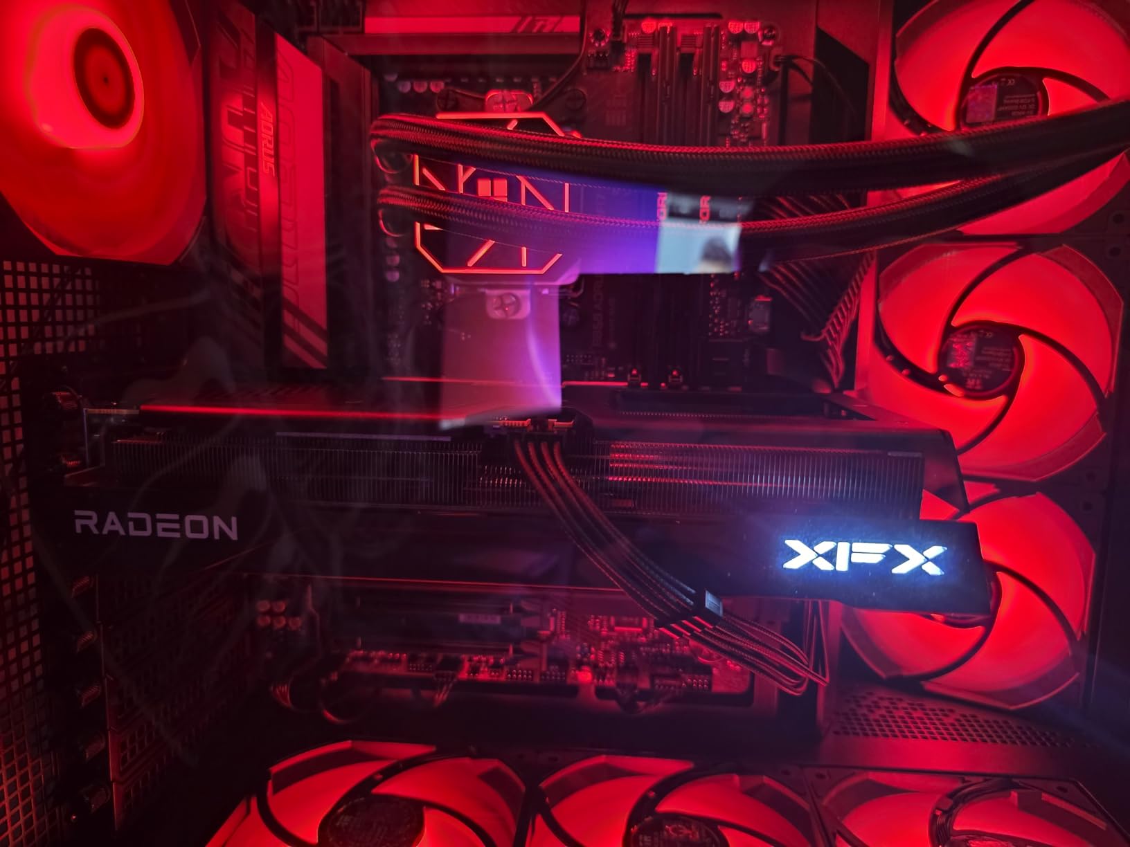 XFX Swift AMD Radeon RX 9060 XT OC Triple Fan Gaming Edition with 16GB GDDR6 HDMI 2xDP, AMD RDNA 4 RX 9060XT RX-96TS316BA Customer Review XFX Swift AMD Radeon RX 9060 XT OC Triple Fan Gaming Edition with 16GB GDDR6 HDMI 2xDP, AMD RDNA 4 RX 9060XT RX-96TS316BA - Customer Photo 1