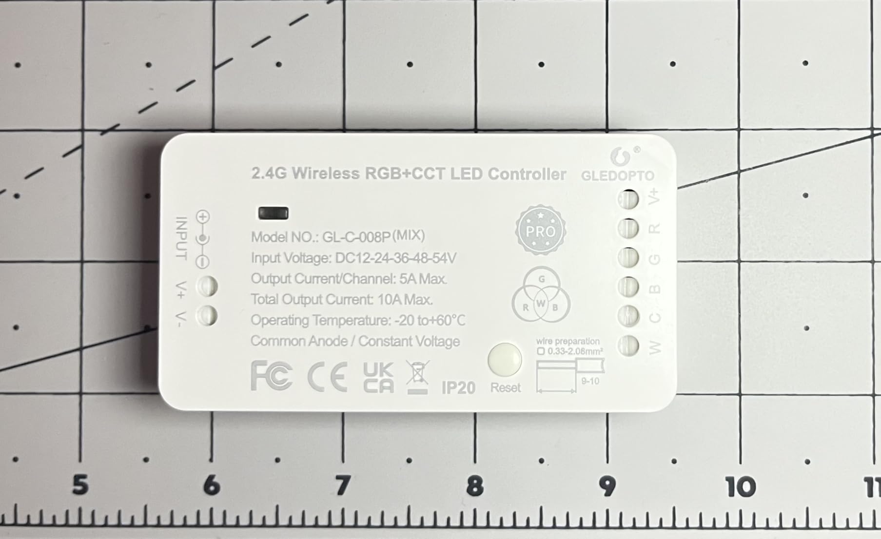 GLEDOPTO ZigBee 3.0 RGBCCT LED Strip Controller Pro RGB Color and Warm White Cold White Light Mix PWM Dimming Smart Phone App Voice Control Work with Hub Bridge (ZigBee Hub Required) Customer Review GLEDOPTO ZigBee 3.0 RGBCCT LED Strip Controller Pro RGB Color and Warm White Cold White Light Mix PWM Dimming Smart Phone App Voice Control Work with Hub Bridge (ZigBee Hub Required) - Customer Photo 1