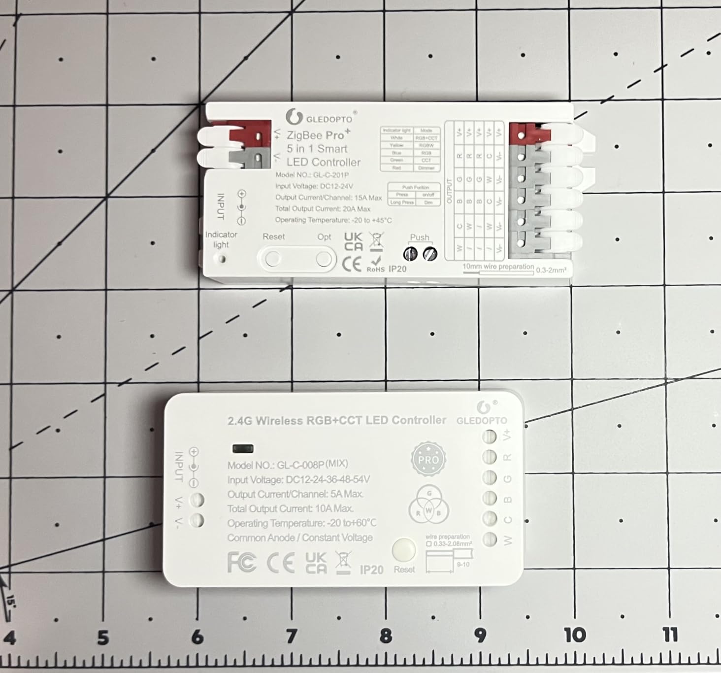 GLEDOPTO ZigBee 3.0 RGBCCT LED Strip Controller Pro RGB Color and Warm White Cold White Light Mix PWM Dimming Smart Phone App Voice Control Work with Hub Bridge (ZigBee Hub Required) Customer Review GLEDOPTO ZigBee 3.0 RGBCCT LED Strip Controller Pro RGB Color and Warm White Cold White Light Mix PWM Dimming Smart Phone App Voice Control Work with Hub Bridge (ZigBee Hub Required) - Customer Photo 2
