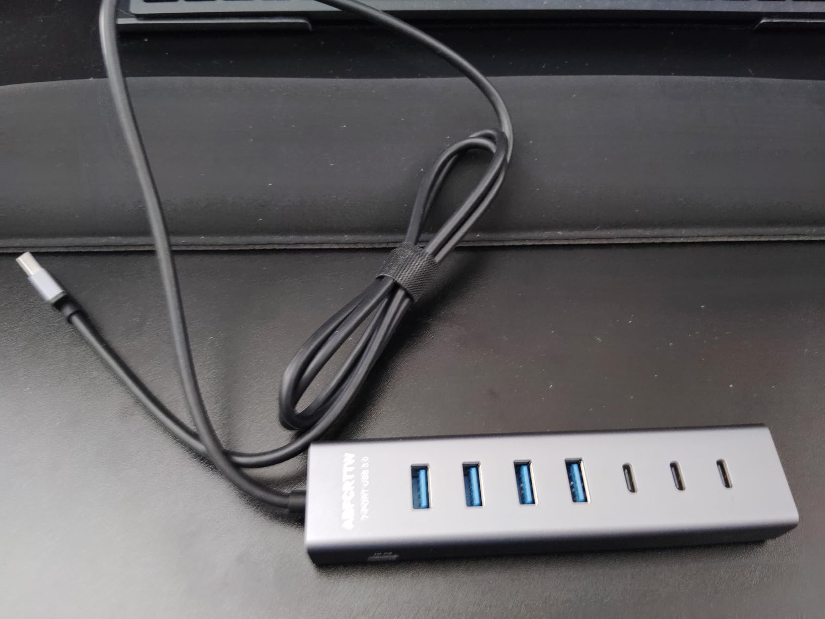 Anker 5-in-1 USB C Hub, USB C Adapter with 4K HDMI, 100W Power Delivery, 2 USB-A Ports, for MacBook, Dell, HP, Surface (2 ft Cable) Customer Review Anker 5-in-1 USB C Hub, USB C Adapter with 4K HDMI, 100W Power Delivery, 2 USB-A Ports, for MacBook, Dell, HP, Surface (2 ft Cable) - Customer Photo 1