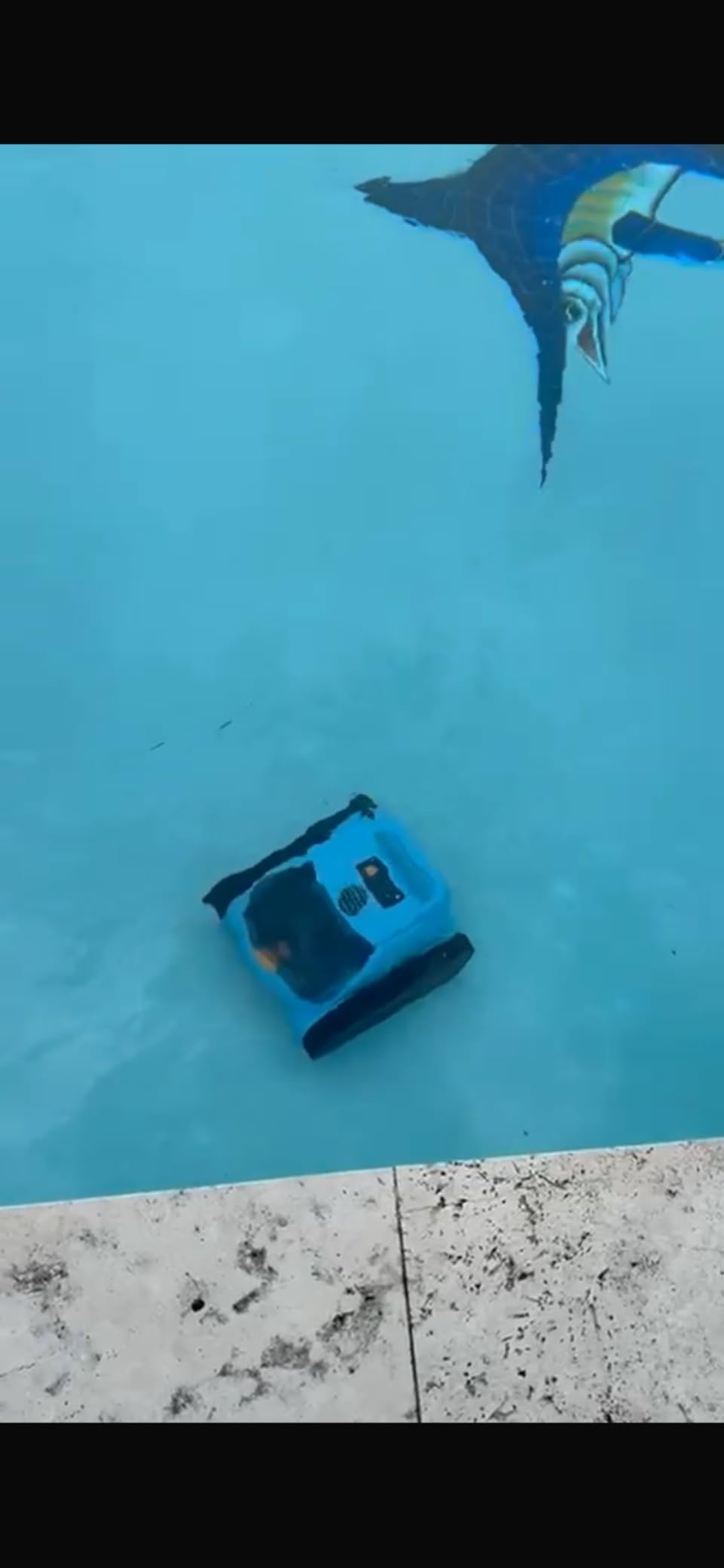 (2025 Upgrade) Pool Vacuum for Inground Pools, Robotic Pool Cleaner, Wall Climbing Pool Cleaner, Cleans Pool Floors, Drain & Walls & Waterline, Cleaning Up to 2100 Sq.ft, 180 Min - Customer Photo 1