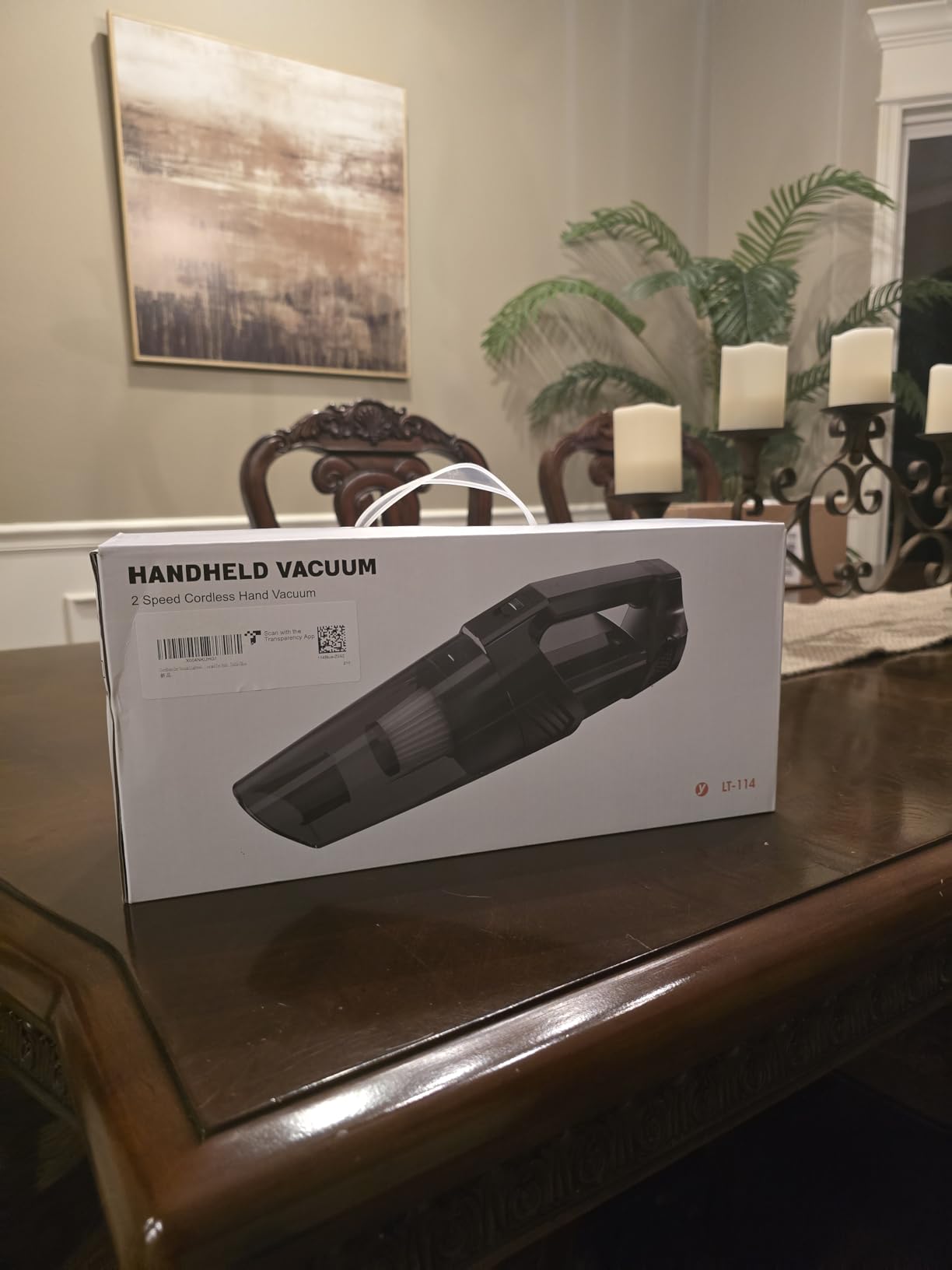Cordless Car Vacuum Lightweight High Power Handheld Vacuum Cleaner with LED Light, Hand Vacuum for Car Home Office and Pet Hair, BlackBlue Customer Review Cordless Car Vacuum Lightweight High Power Handheld Vacuum Cleaner with LED Light, Hand Vacuum for Car Home Office and Pet Hair, BlackBlue - Customer Photo 2