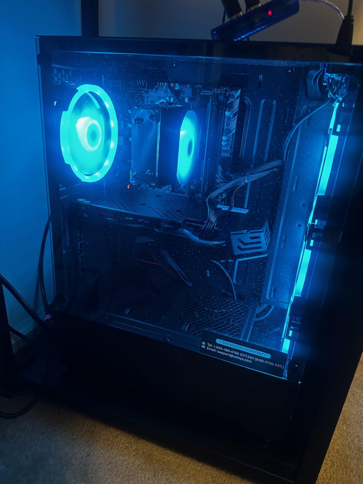 STGAubron Gaming PC Computer Desktop, Intel Core i7 8th Gen up to 4.1G, GeForce RTX 3060 12G, 32G DDR4, 1T SSD, WiFi 6, BT 5.2, RGB Fan x6, Windows 11 Home Customer Review STGAubron Gaming PC Computer Desktop, Intel Core i7 8th Gen up to 4.1G, GeForce RTX 3060 12G, 32G DDR4, 1T SSD, WiFi 6, BT 5.2, RGB Fan x6, Windows 11 Home - Customer Photo 2