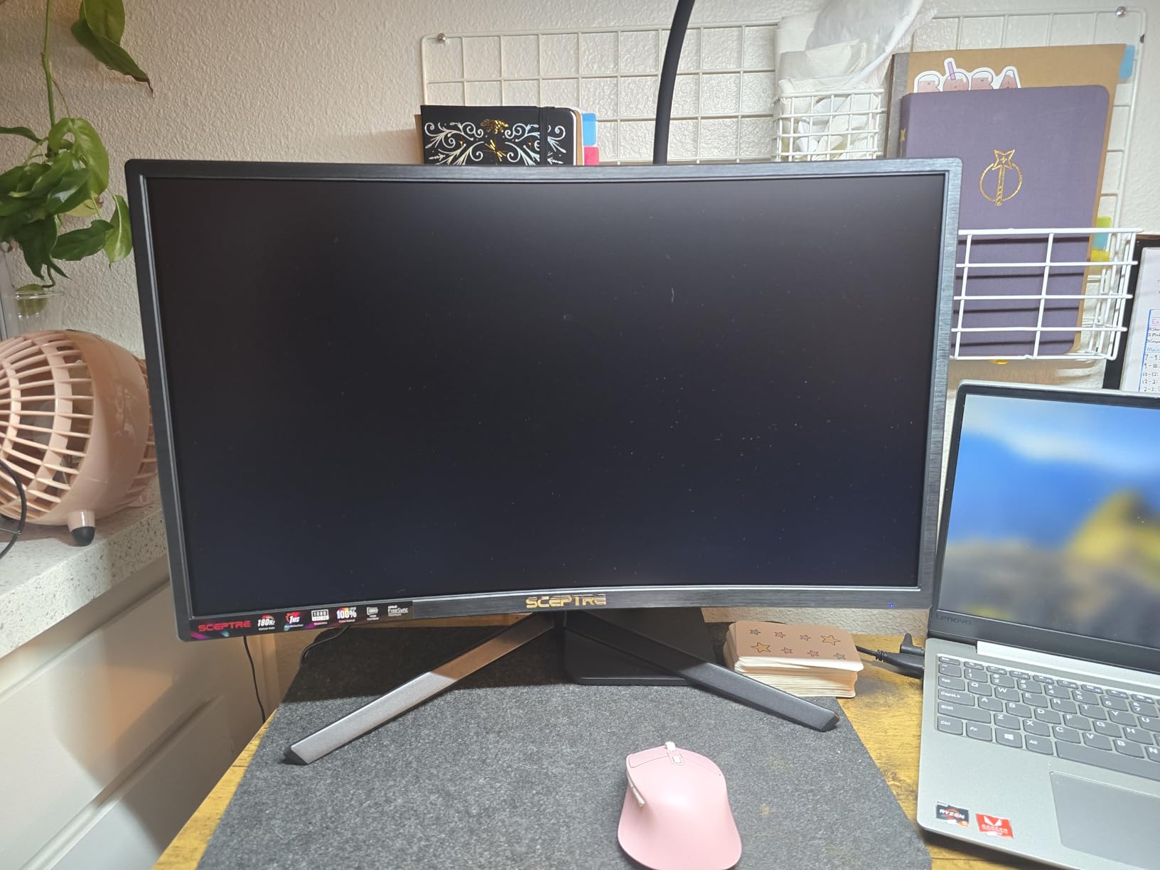 Sceptre New Curved 24-inch Gaming Monitor 180Hz 1500R HDMI x2 DP x2 Build-in Speakers 2025 Customer Review Sceptre New Curved 24-inch Gaming Monitor 180Hz 1500R HDMI x2 DP x2 Build-in Speakers 2025 - Customer Photo 1