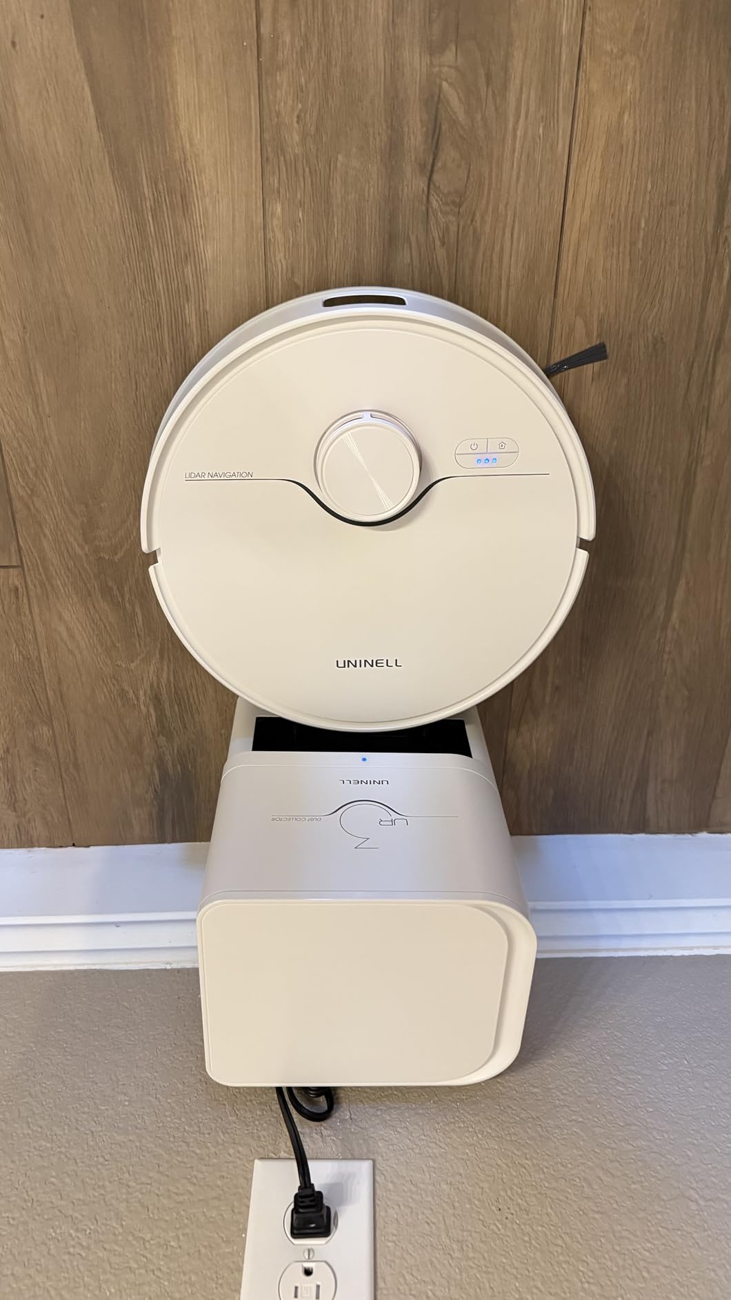Robot Vacuum and Mop Combo,Lidar Navigation Robotic Vacuum Cleaner with 3.5L Self Emptying Station,5000Pa Vacuum Robot,180mins Runtime,No-Go&No-Mop Zones,App/Alexa/Remote Control,UR3 Customer Review Robot Vacuum and Mop Combo,Lidar Navigation Robotic Vacuum Cleaner with 3.5L Self Emptying Station,5000Pa Vacuum Robot,180mins Runtime,No-Go&No-Mop Zones,App/Alexa/Remote Control,UR3 - Customer Photo 2