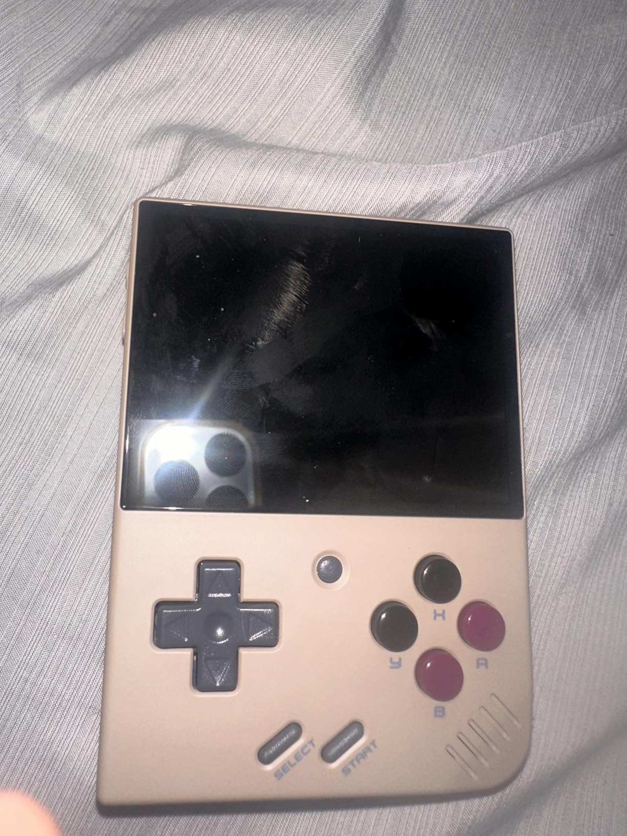 Miyoo Mini Plus Latest Version Retro Emulator Handheld Game Console with WiFi & RTC , 3.5'' 640*480 IPS Screen 3000mAh Battery, Pulper 64GB - Customer Photo 1