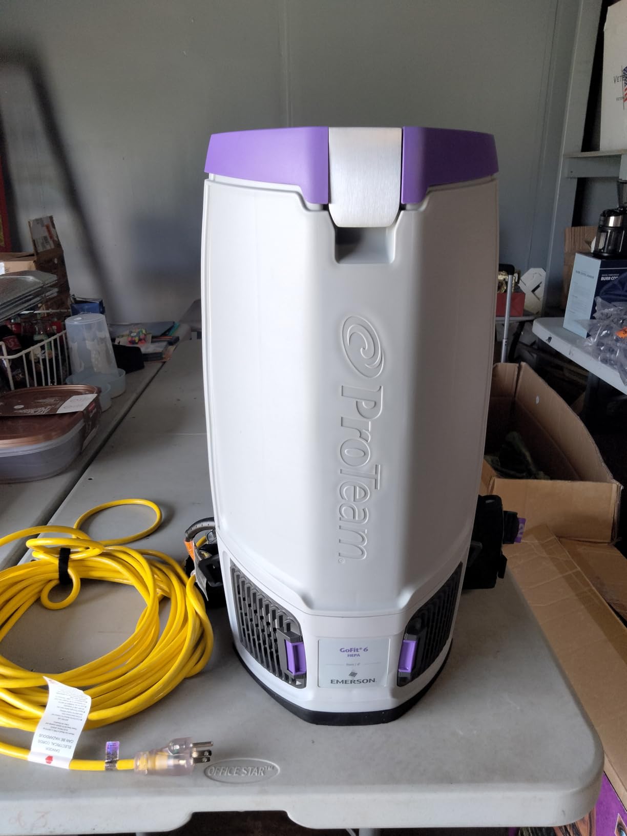 ProTeam GoFit 6 HEPA, 6 qt. Commerical Backpack Vacuum w/Remediation Tool Kit, 107766 Customer Review ProTeam GoFit 6 HEPA, 6 qt. Commerical Backpack Vacuum w/Remediation Tool Kit, 107766 - Customer Photo 2