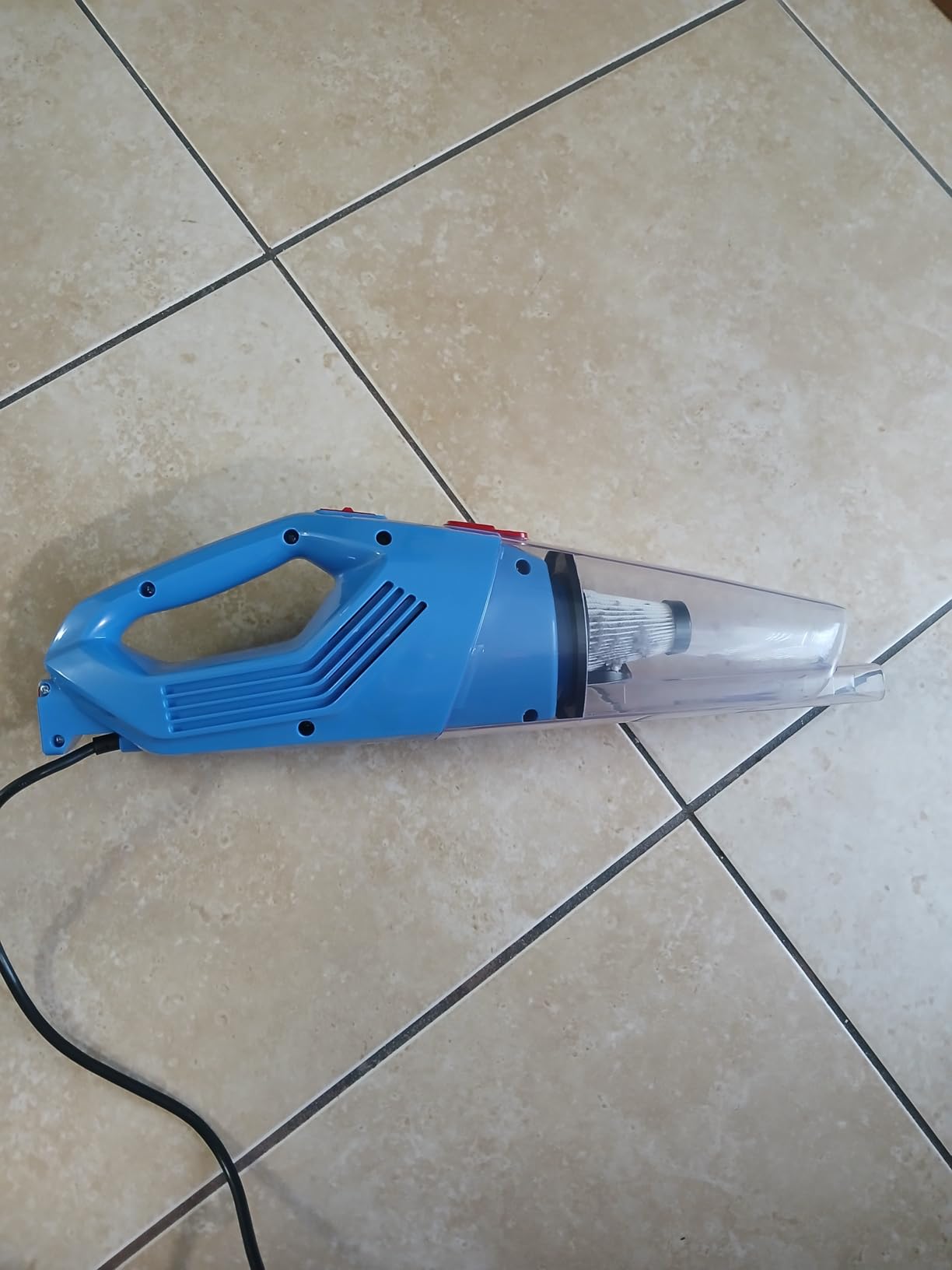 Corded Stick Vacuum Cleaner - Lightweight, Powerful Suction with 450W Motor, 3-in-1 16.4Ft Cord Vacuum Cleaners for Home, Hard Floor, Carpet, Pet Hair Sky Blue Customer Review Corded Stick Vacuum Cleaner - Lightweight, Powerful Suction with 450W Motor, 3-in-1 16.4Ft Cord Vacuum Cleaners for Home, Hard Floor, Carpet, Pet Hair Sky Blue - Customer Photo 2