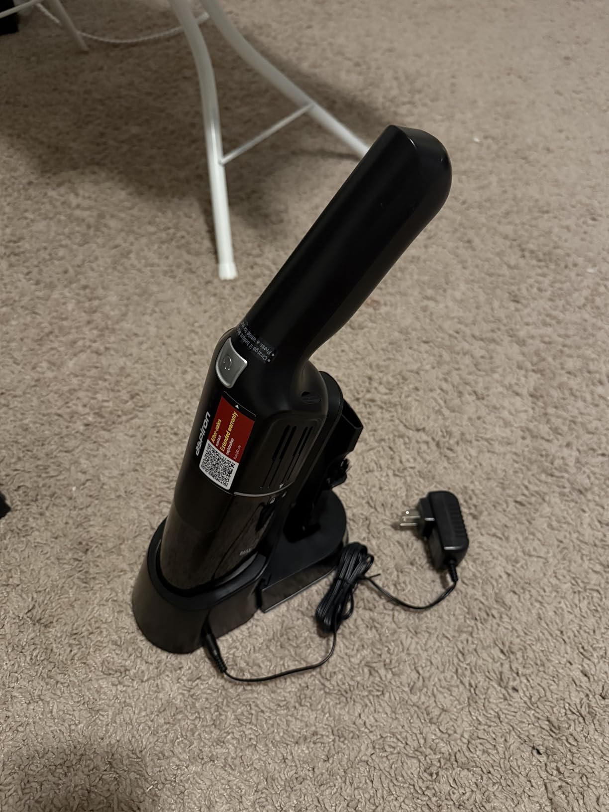 Aspiron Cordless Handheld Vacuum, 24KPA Powerful Car Vacuum, Rechargeable, Charging Dock, Ergonomic Handle, 2-in-1 Crevice Tool, 1.8lb Portable Vacuum Cleaner with 2-Speed for Car, Home, Black Grey Customer Review Aspiron Cordless Handheld Vacuum, 24KPA Powerful Car Vacuum, Rechargeable, Charging Dock, Ergonomic Handle, 2-in-1 Crevice Tool, 1.8lb Portable Vacuum Cleaner with 2-Speed for Car, Home, Black Grey - Customer Photo 1