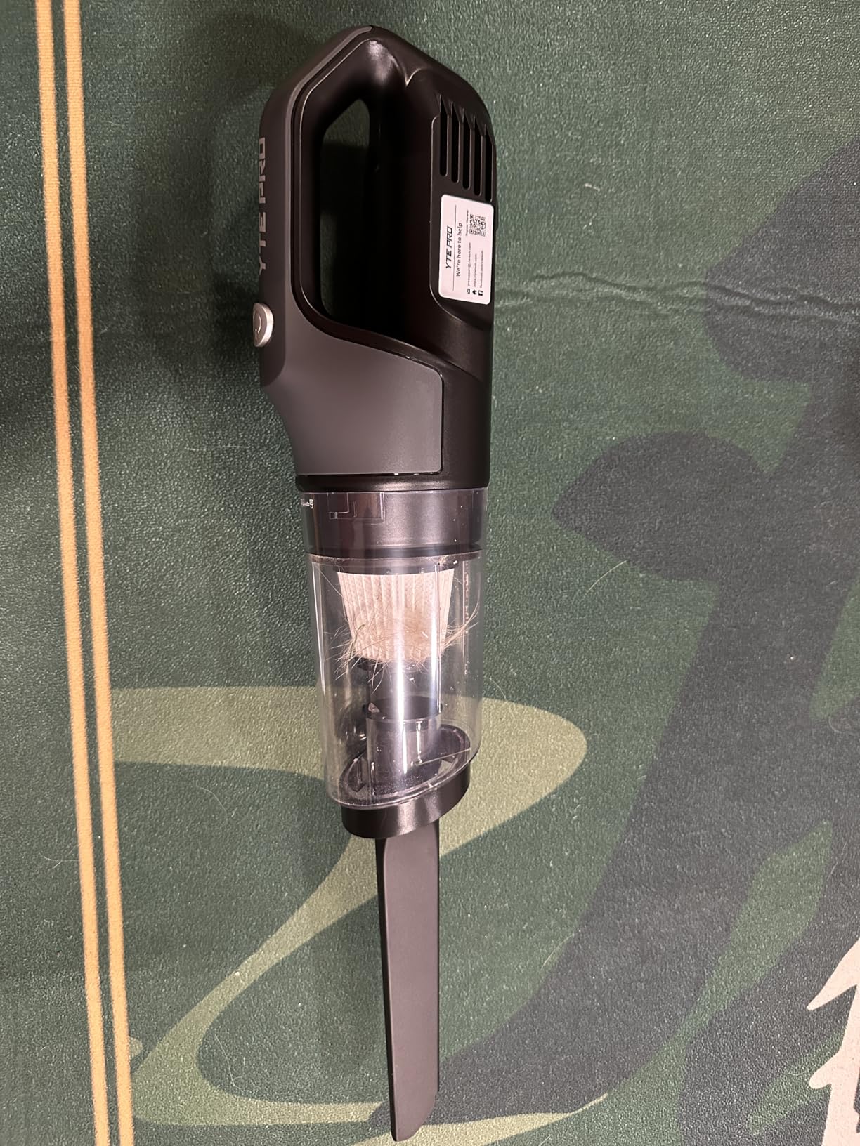Handheld Vacuum Cordless 1.1 Pounds Car Vac 10000PA Hand Held Vacuums 4-in-1 Hand Vac Cordless Rechargeable HEPA Filter Large Capacity Dust Cup for Car Office Home Pets Hair (Lemon Yellow) Customer Review Handheld Vacuum Cordless 1.1 Pounds Car Vac 10000PA Hand Held Vacuums 4-in-1 Hand Vac Cordless Rechargeable HEPA Filter Large Capacity Dust Cup for Car Office Home Pets Hair (Lemon Yellow) - Customer Photo 2