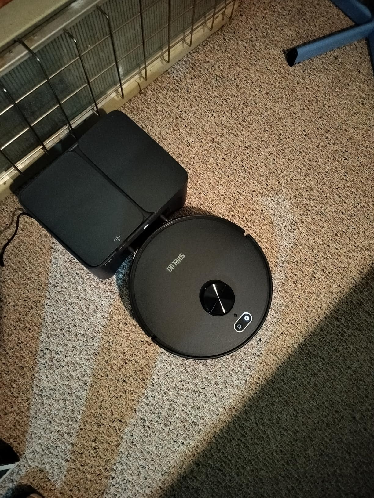 Robot Vacuum and Mop, 3-in-1 Robotic Vacuum Cleaner with 70-Day Self-Emptying Base, 360° LiDAR Navigation, Smart Mapping & Auto-Return, 6000Pa Strong Suction for Pet Hair, Carpets & Hard Floors Customer Review Robot Vacuum and Mop, 3-in-1 Robotic Vacuum Cleaner with 70-Day Self-Emptying Base, 360° LiDAR Navigation, Smart Mapping & Auto-Return, 6000Pa Strong Suction for Pet Hair, Carpets & Hard Floors - Customer Photo 2