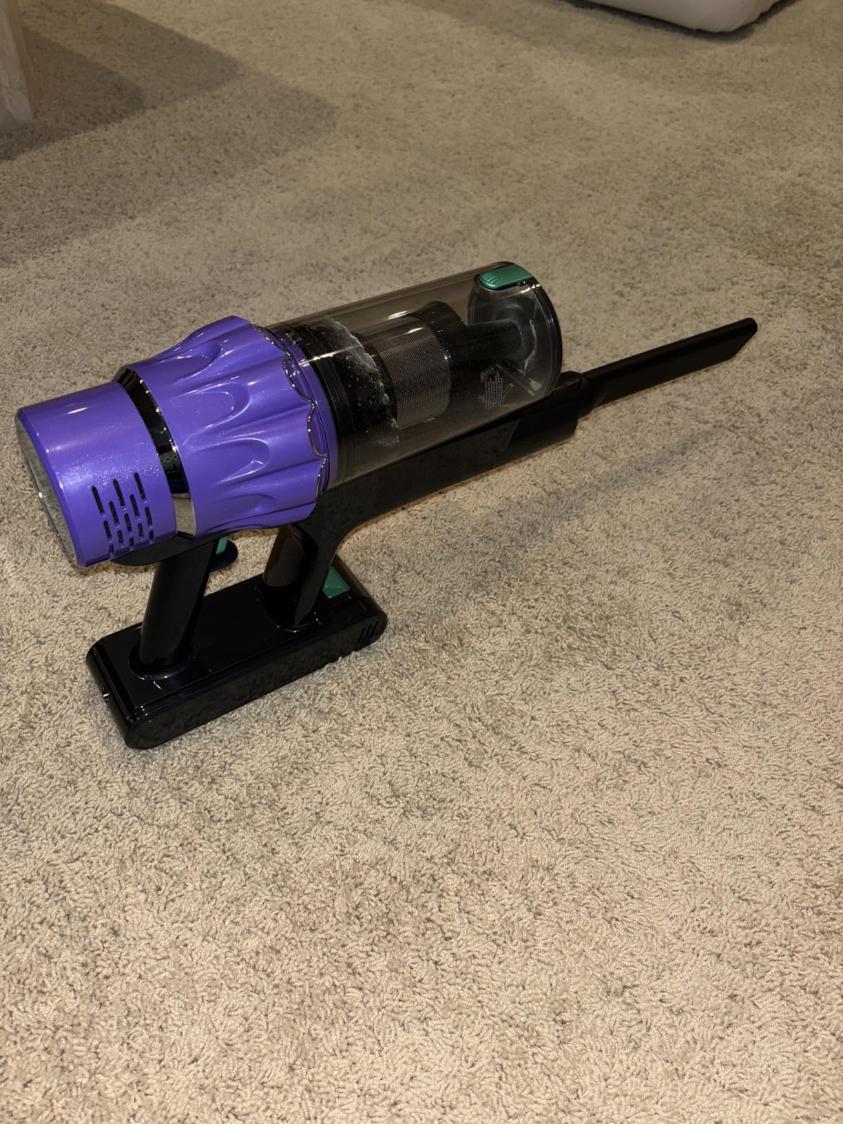 Cordless Vacuum Cleaner, 50KPA/70Mins Vacuum Cleaners for Home with Auto Dust Detection/LED Touch Display, Stick Vacuum Cordless Rechargeable, Pet Vacuum for Pet Hair,Hardwood Floor,Carpet Customer Review Cordless Vacuum Cleaner, 50KPA/70Mins Vacuum Cleaners for Home with Auto Dust Detection/LED Touch Display, Stick Vacuum Cordless Rechargeable, Pet Vacuum for Pet Hair,Hardwood Floor,Carpet - Customer Photo 2