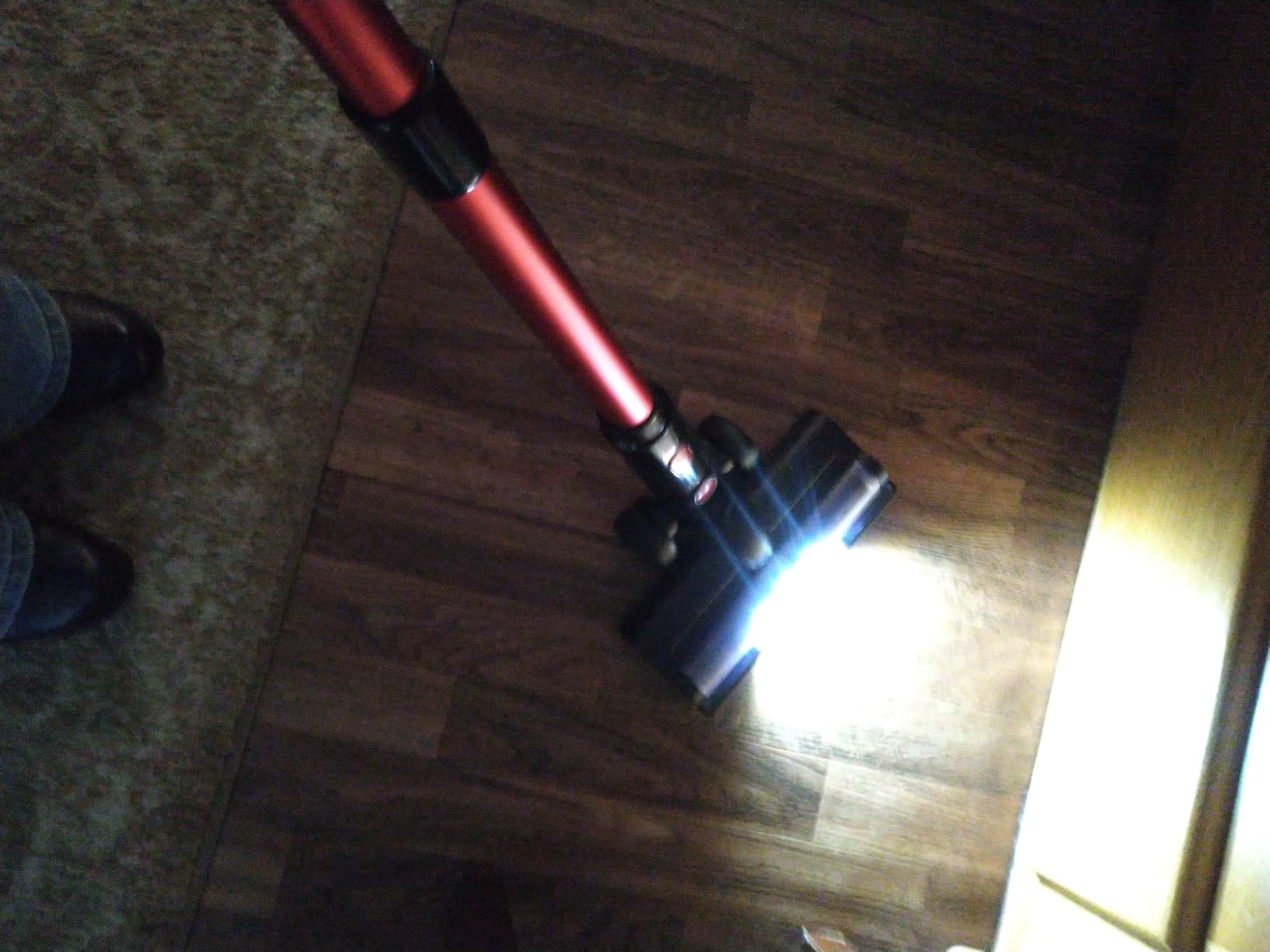 Cordless Vacuum Cleaner for Home, 8-in-1 Lightweight Stick Vacuum with 45Mins Runtime, Powerful Suction, Anti-Tangle, Rechargeable Cordless Vacuum for Hardwood Floor Carpet Pet Hair, N502 Customer Review Cordless Vacuum Cleaner for Home, 8-in-1 Lightweight Stick Vacuum with 45Mins Runtime, Powerful Suction, Anti-Tangle, Rechargeable Cordless Vacuum for Hardwood Floor Carpet Pet Hair, N502 - Customer Photo 1