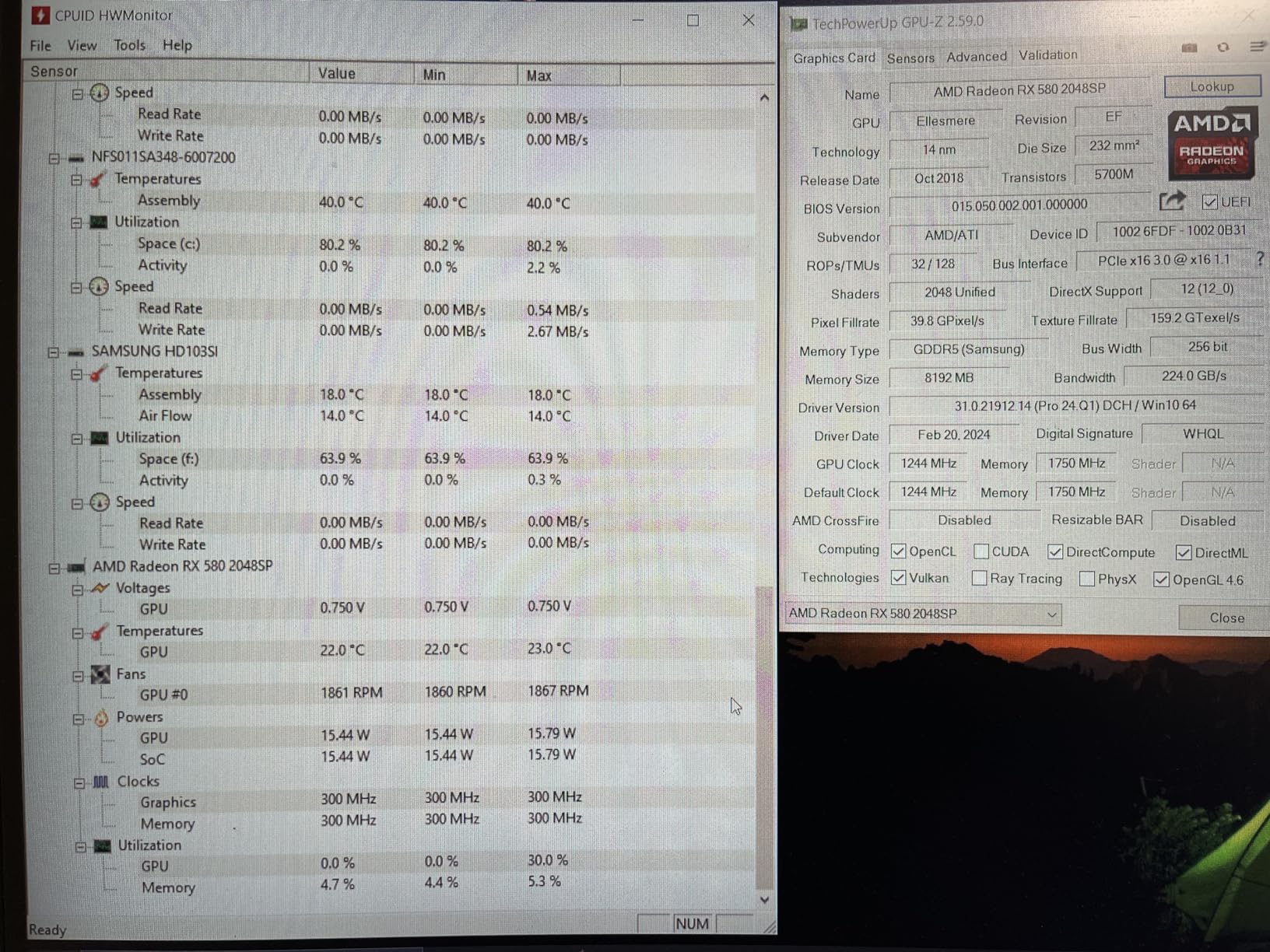 SOYO AMD Radeon RX 580 8GB GDDR5 - Customer Photo 1