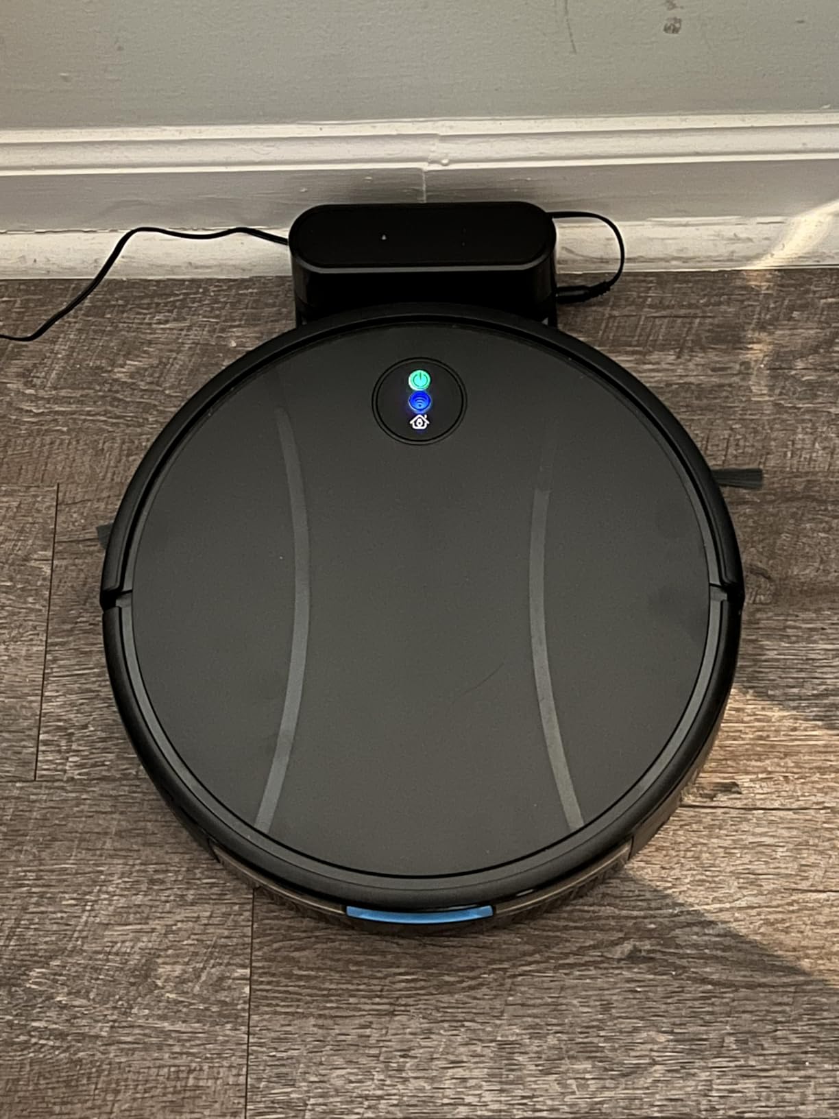 Robot Vacuum and Mop Combo,4200Pa Powerful Robotic Vacuum Cleaner with Self-Charging, Home Automatic Robot Aspiradora for Hard Floor, Low Carpet, Pet Hair, App&Voice&Remote Smart Control Customer Review Robot Vacuum and Mop Combo,4200Pa Powerful Robotic Vacuum Cleaner with Self-Charging, Home Automatic Robot Aspiradora for Hard Floor, Low Carpet, Pet Hair, App&Voice&Remote Smart Control - Customer Photo 1