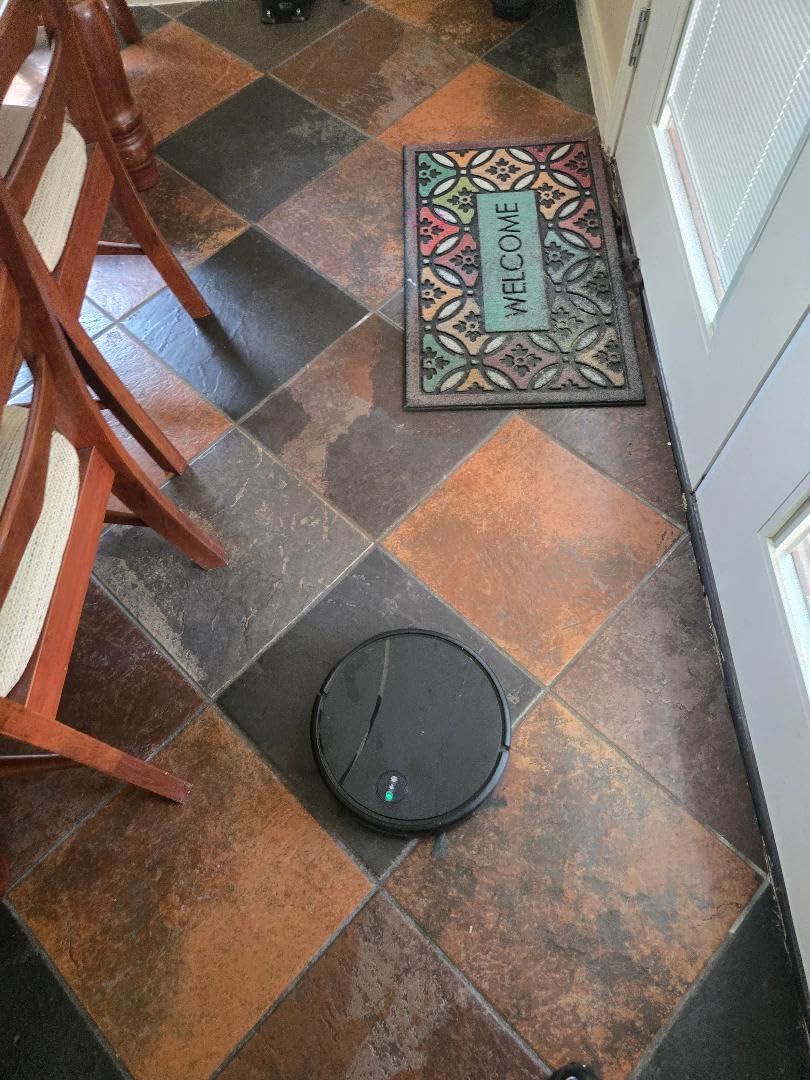 Robot Vacuum and Mop Combo,4200Pa Powerful Robotic Vacuum Cleaner with Self-Charging, Home Automatic Robot Aspiradora for Hard Floor, Low Carpet, Pet Hair, App&Voice&Remote Smart Control - Customer Photo 1