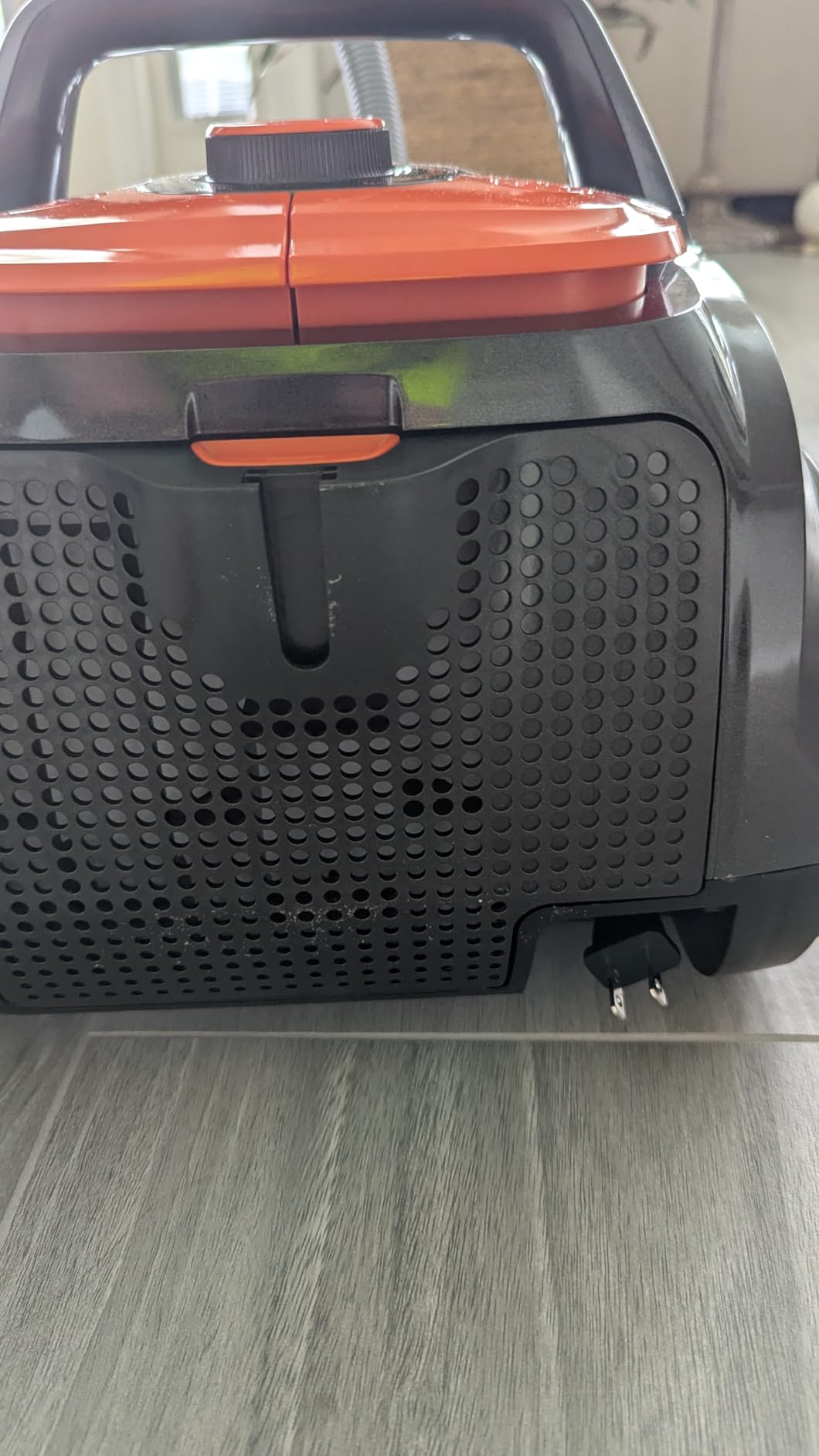 Aspiron Canister Vacuum Cleaner, 30Kpa Bagless Vacuum Cleaners, 3.7QT Large Dust Cup, Double HEPA Filter, Retractable Cord, 1600W Lightweight Vacuum Cleaner with 5 Tools for Hard Floors, Persimmon Customer Review Aspiron Canister Vacuum Cleaner, 30Kpa Bagless Vacuum Cleaners, 3.7QT Large Dust Cup, Double HEPA Filter, Retractable Cord, 1600W Lightweight Vacuum Cleaner with 5 Tools for Hard Floors, Persimmon - Customer Photo 3