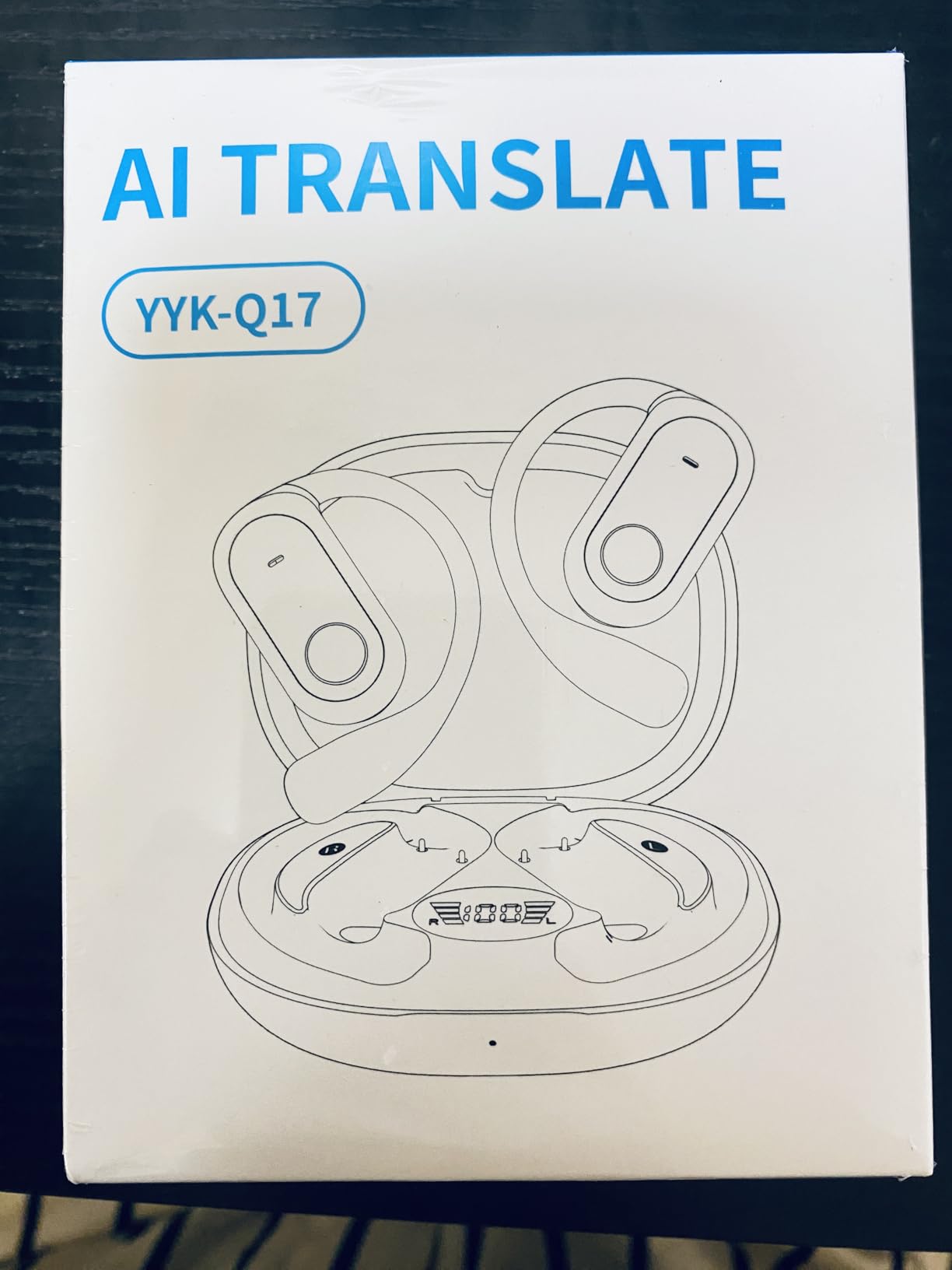 168 Languages AI Live Translation Earbuds, 4-in-1 Smart Mode Bluetooth 5.4 Touch Screen Earphones Real-Time Headphones Translator, Fit iOS and Android Ideal for Business and Learning, Deep Blue Customer Review 168 Languages AI Live Translation Earbuds, 4-in-1 Smart Mode Bluetooth 5.4 Touch Screen Earphones Real-Time Headphones Translator, Fit iOS and Android Ideal for Business and Learning, Deep Blue - Customer Photo 2